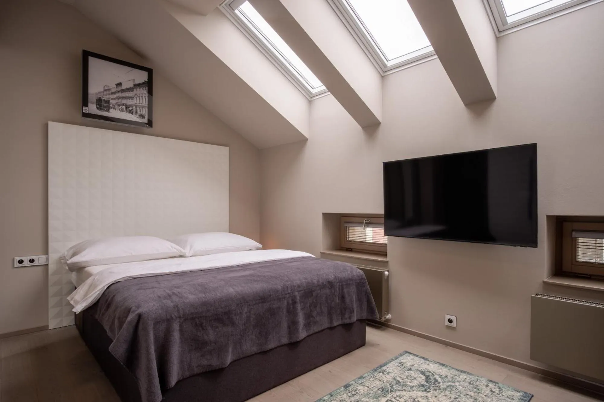 Bed in Aparthotel Rimska 14