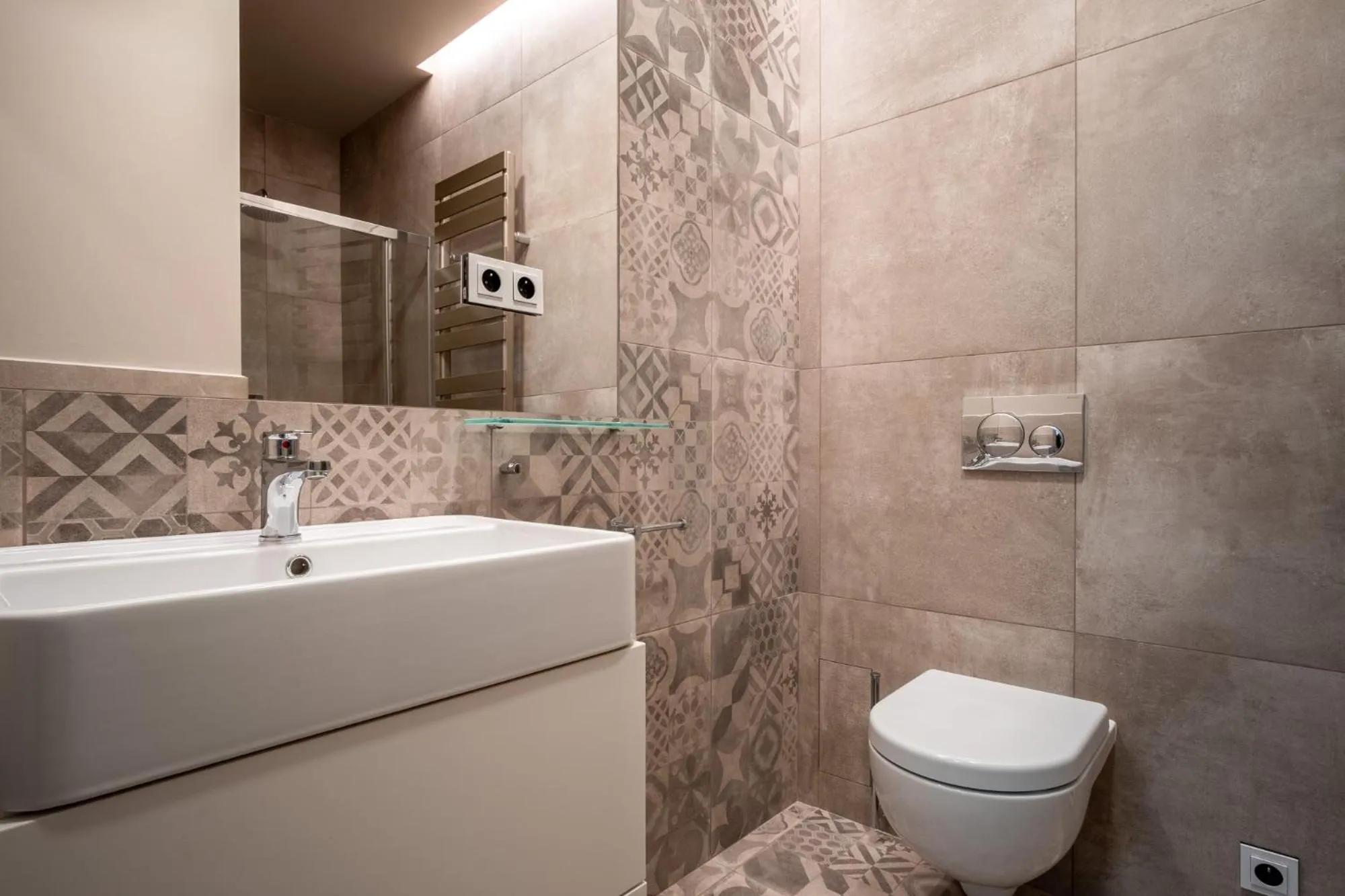 Bathroom in Aparthotel Rimska 14