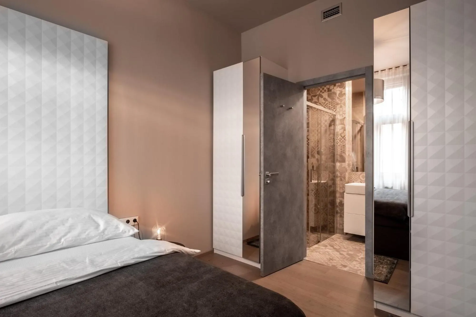 Bed in Aparthotel Rimska 14