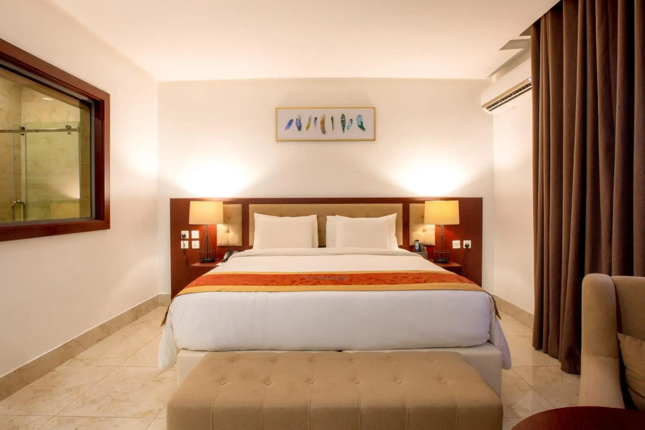 Bed in JOHNWOOD HOTEL by Bolton Bed in JOHNWOOD HOTEL by Bolton