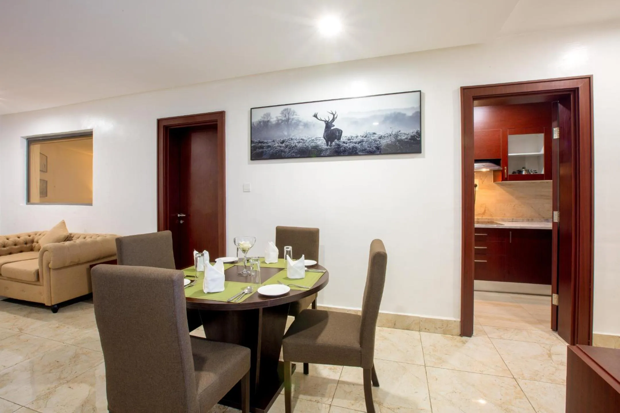 Kitchen or kitchenette in JOHNWOOD HOTEL by Bolton