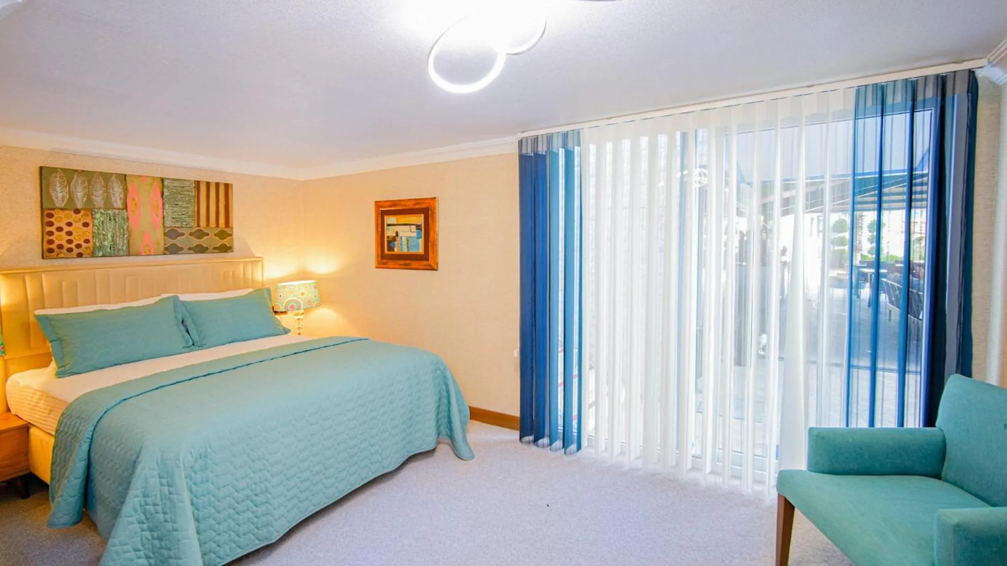 Bed in Dolphin Konaklama