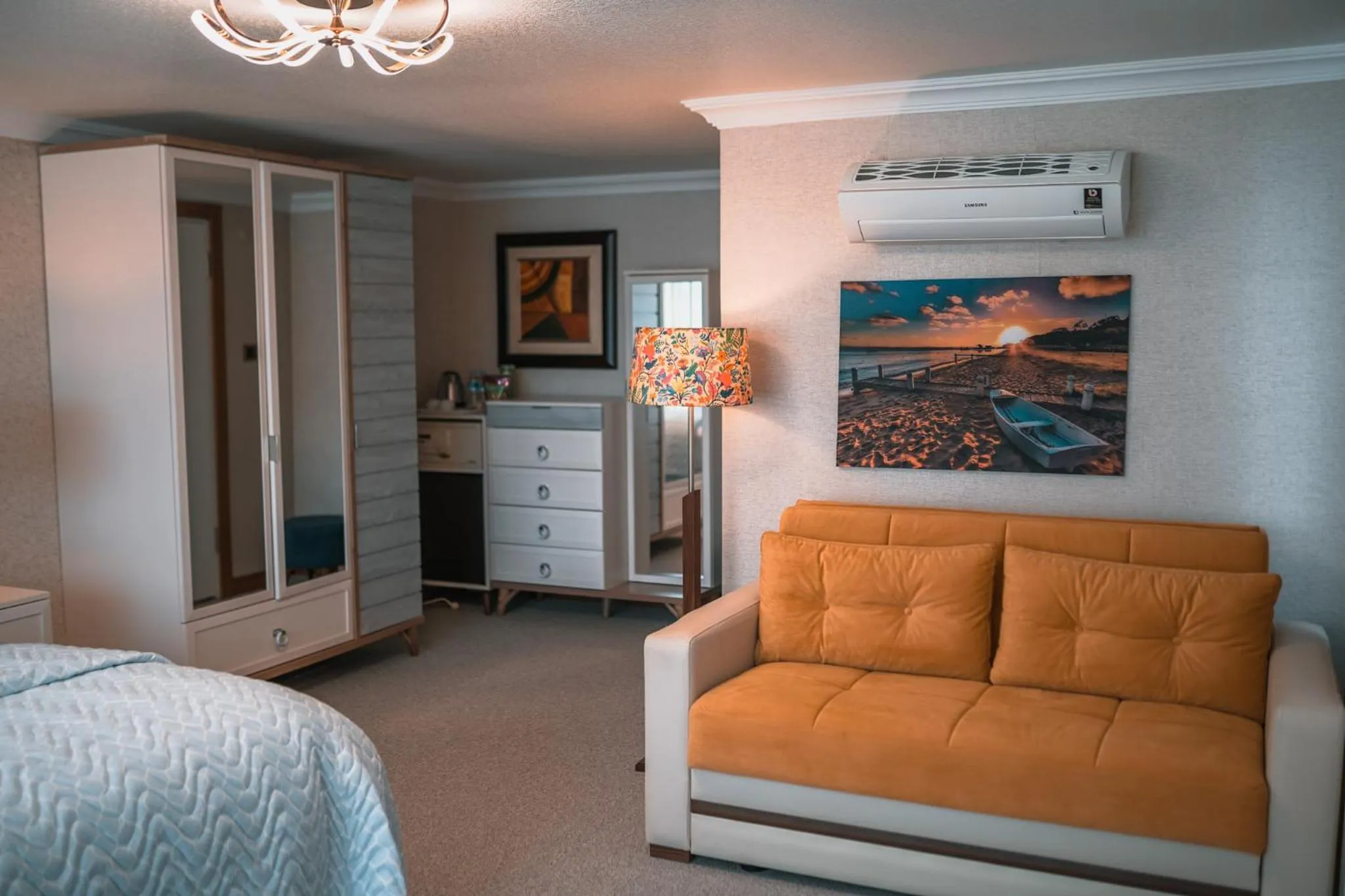 Bed in Dolphin Konaklama