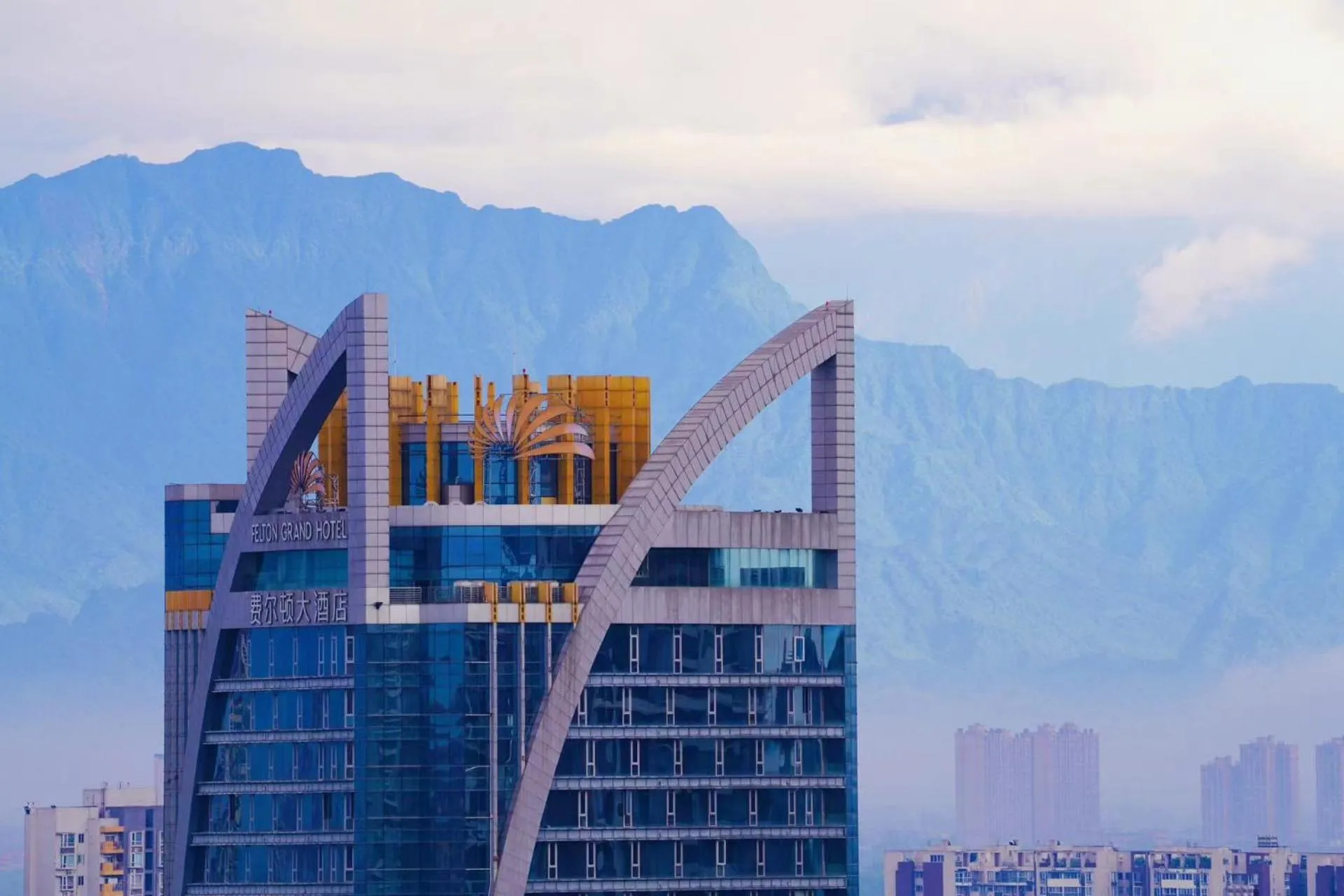 Property building in Felton Grand Hotel Chengdu