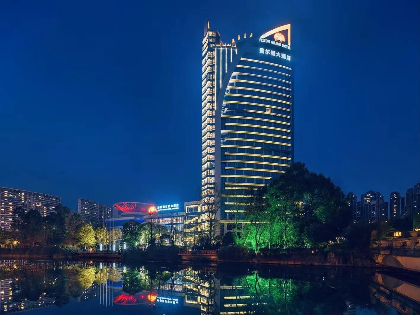 Property building in Felton Grand Hotel Chengdu