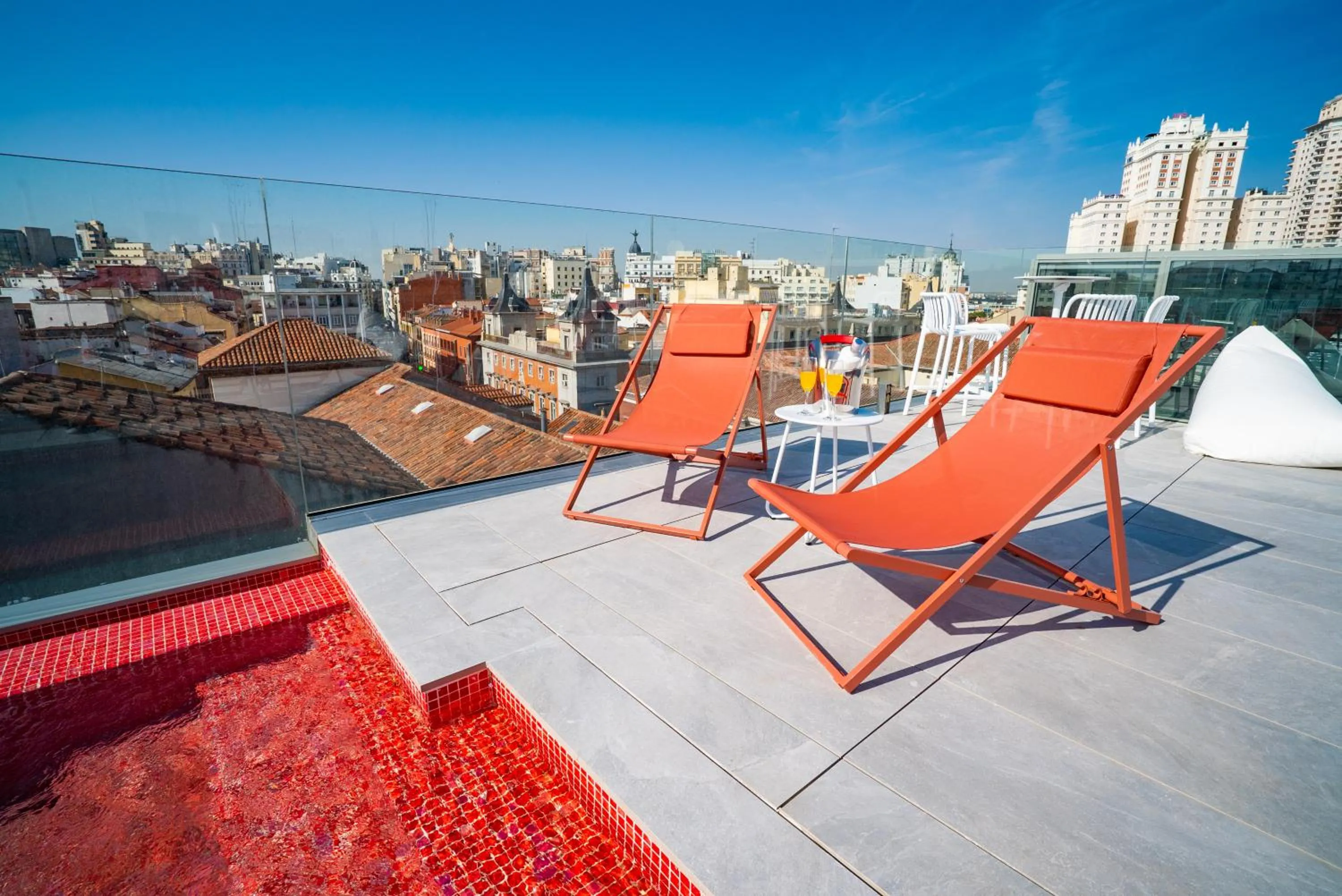 Balcony/Terrace in Akeah Hotel Gran Vía
