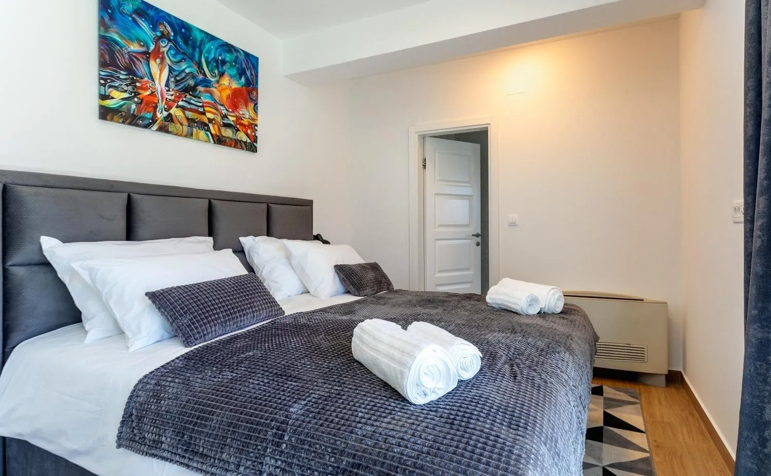 Bed in Villa Marionella