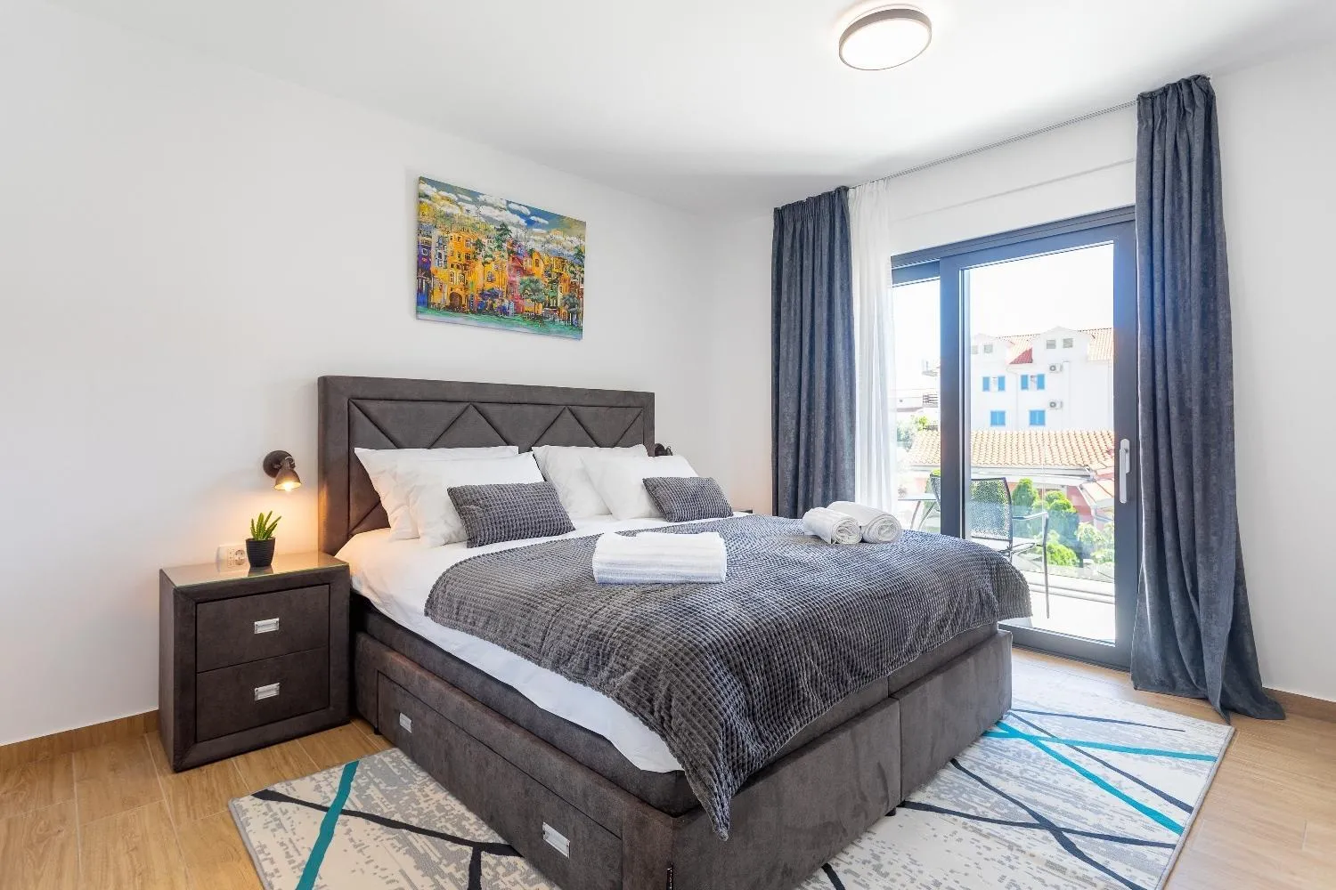 Bed in Villa Marionella
