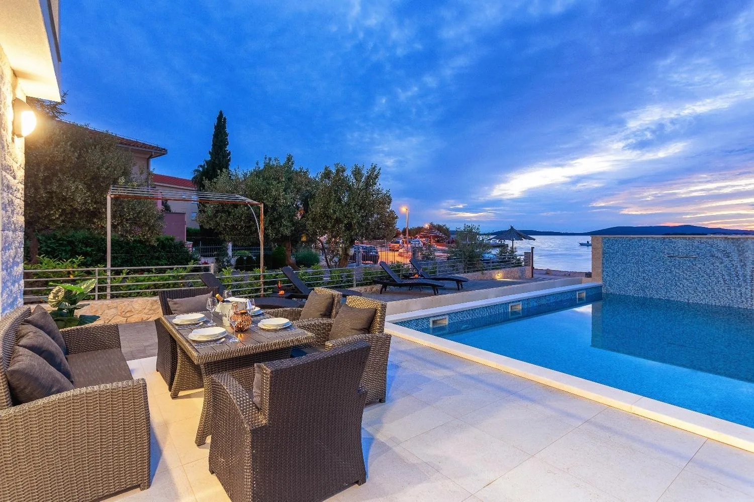 Patio in Villa Marionella