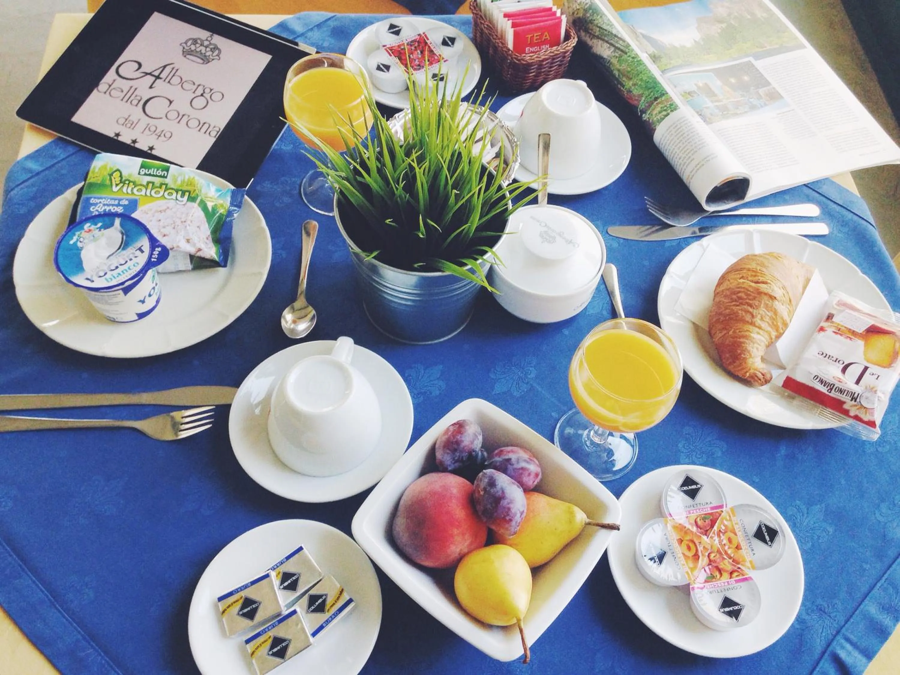 Food close-up in Albergo Della Corona