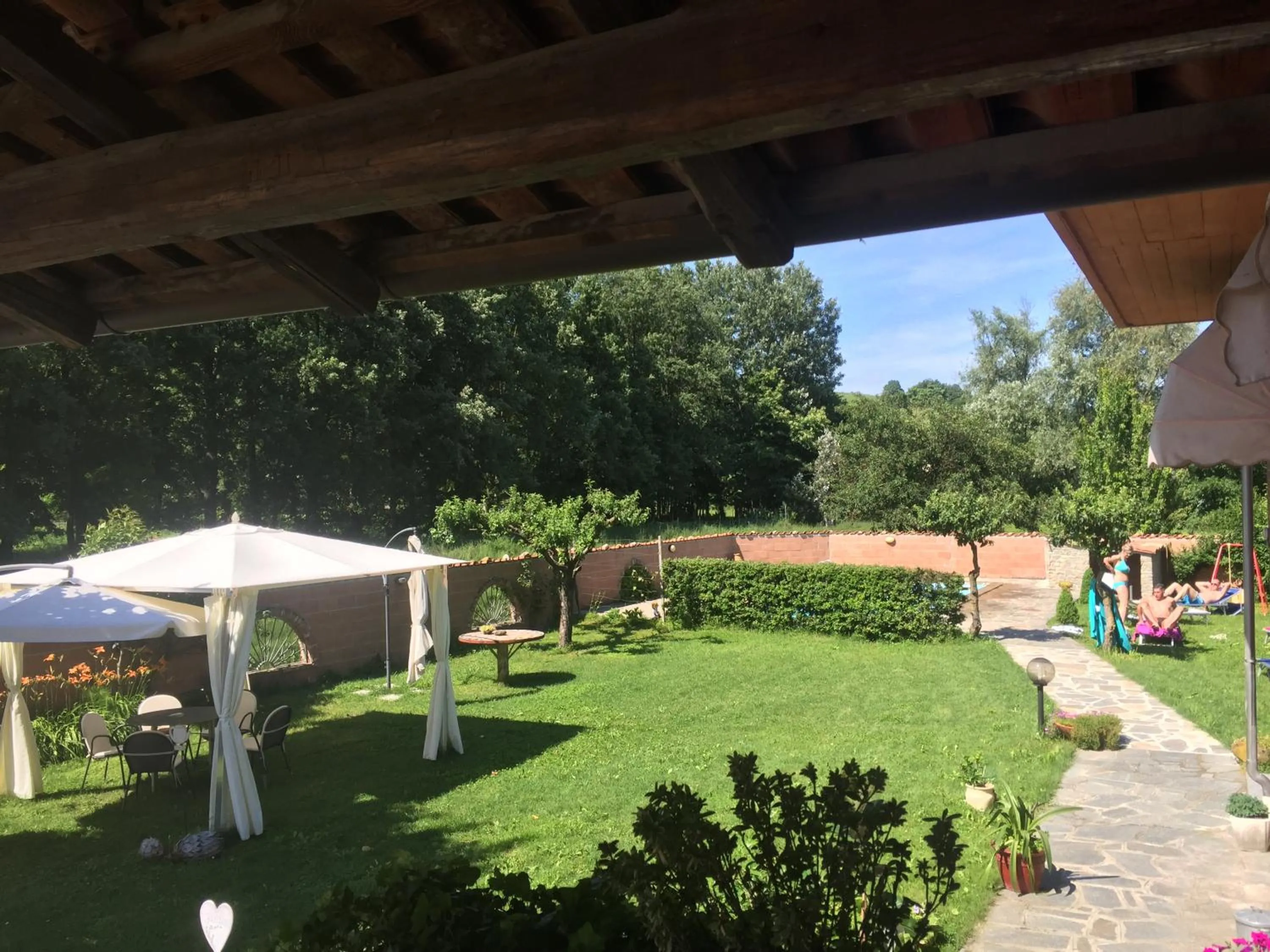 Garden view in Cà 'd Gnese