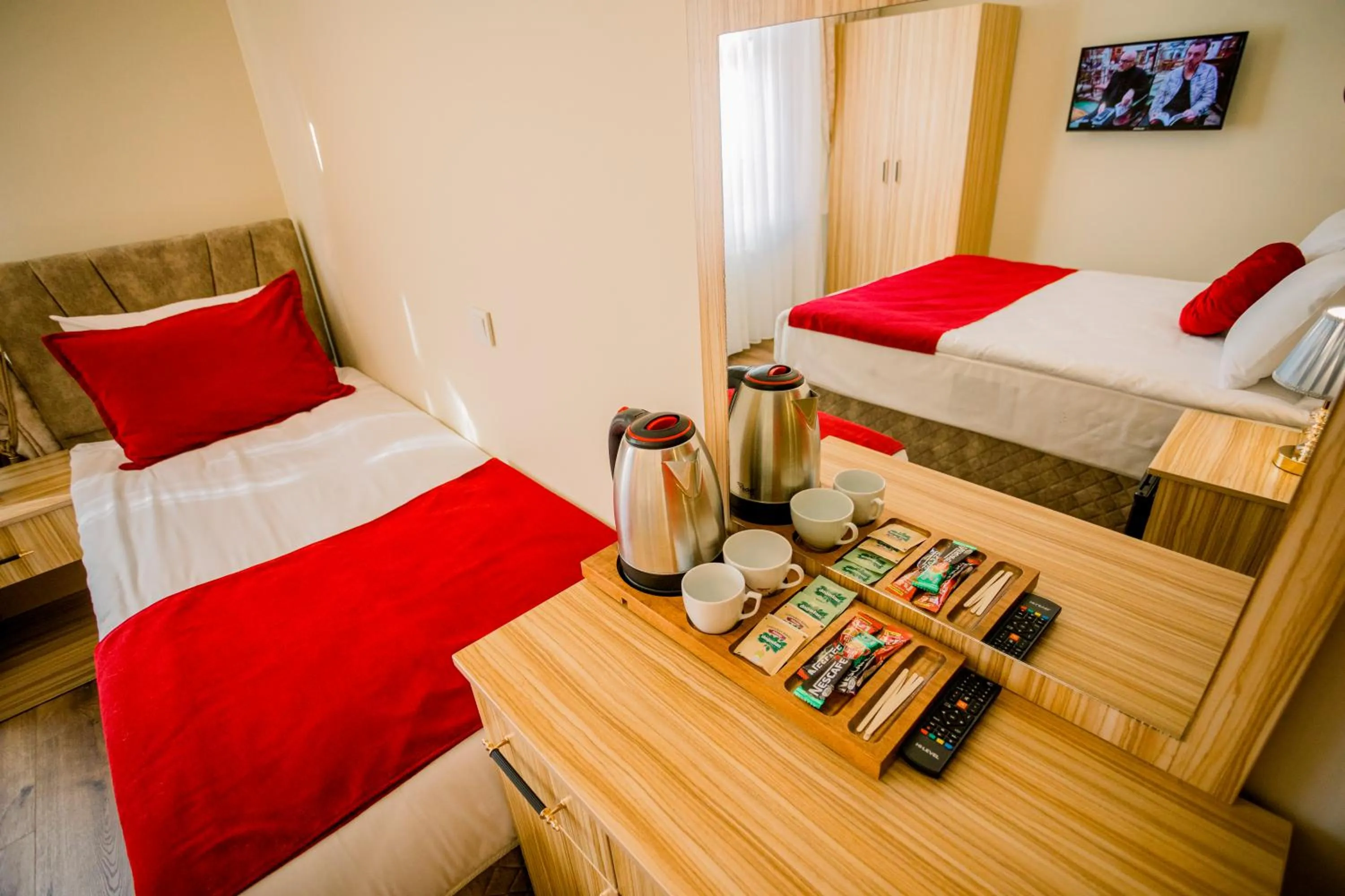 Bed in Gülec Konak Hotel