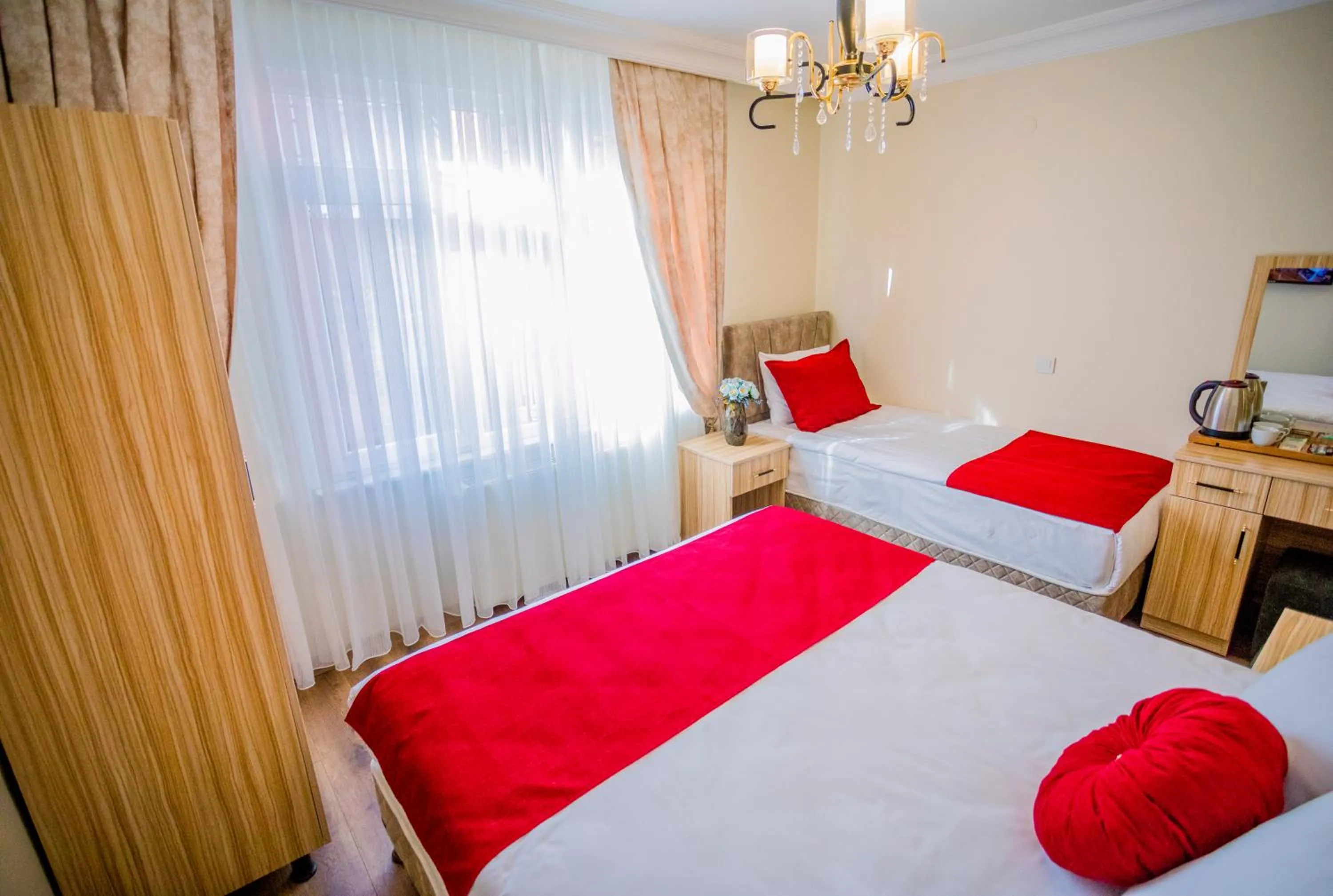 Bed in Gülec Konak Hotel