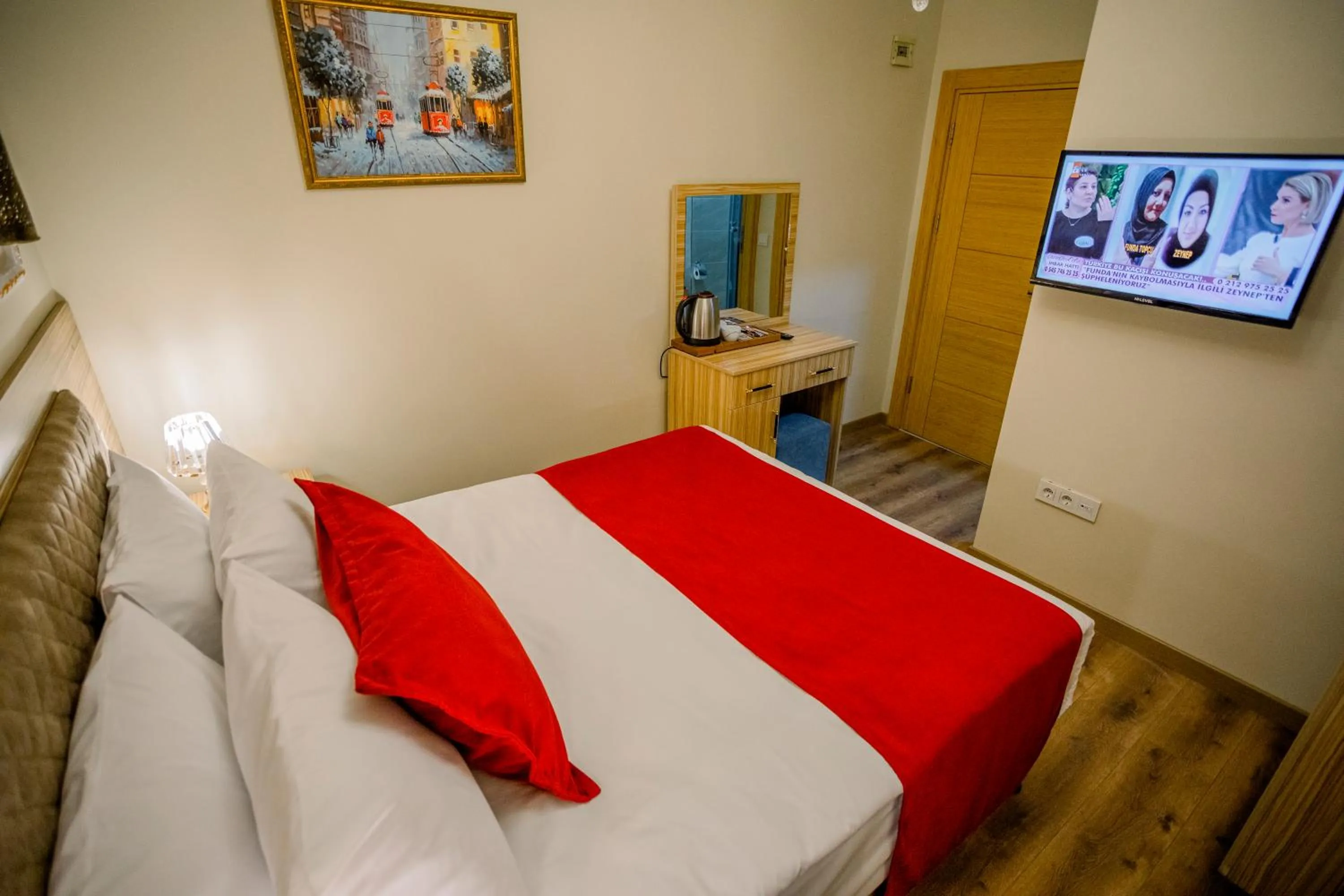 Bed in Gülec Konak Hotel