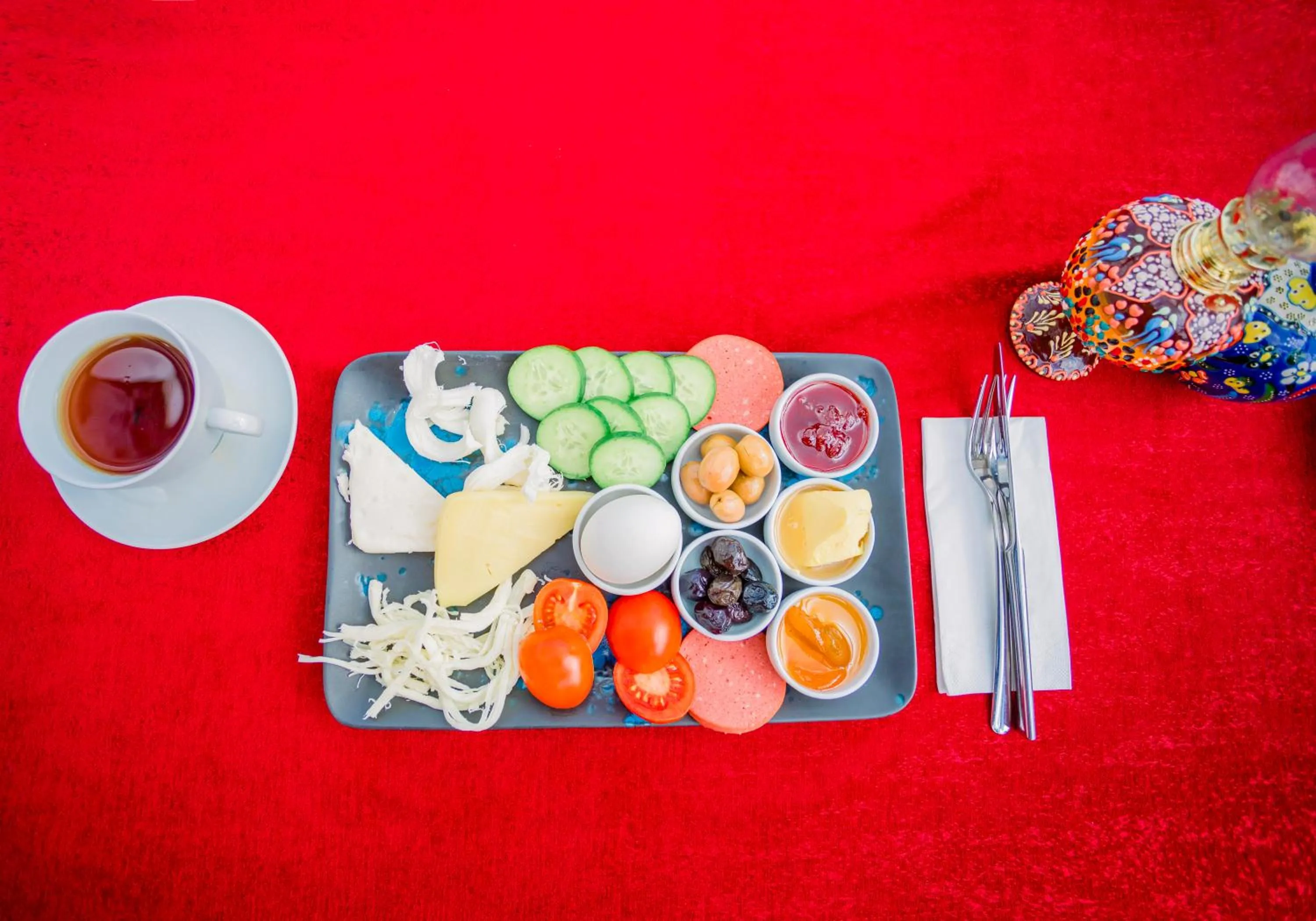 Food and drinks in Gülec Konak Hotel