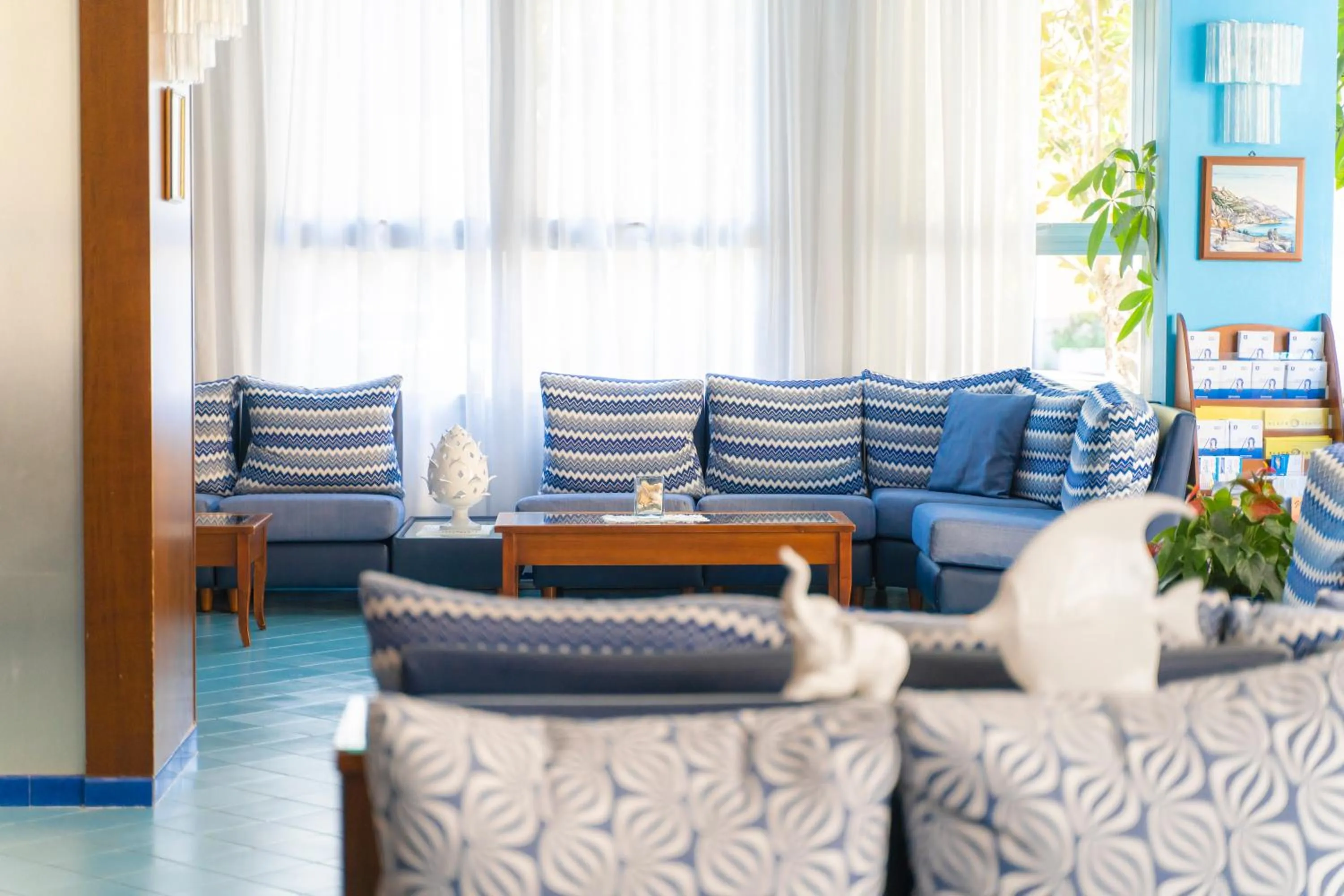 Lobby or reception in Hotel San Pietro