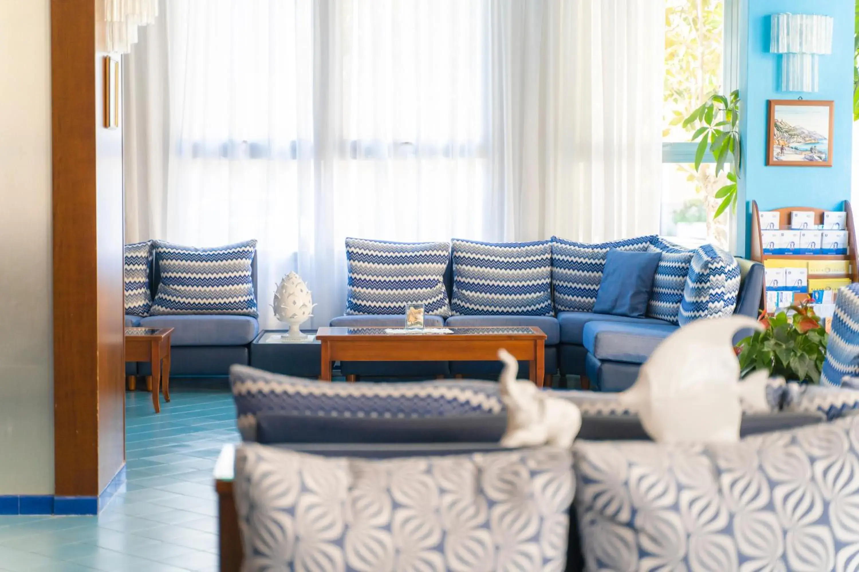 Lobby or reception in Hotel San Pietro Lobby or reception in Hotel San Pietro