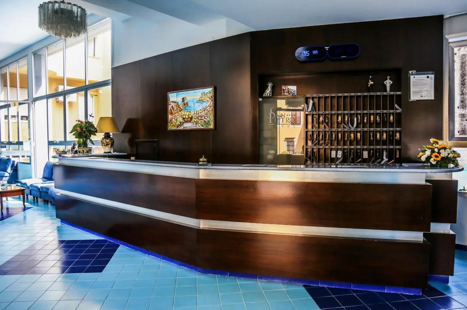 Lobby or reception in Hotel San Pietro Lobby or reception in Hotel San Pietro