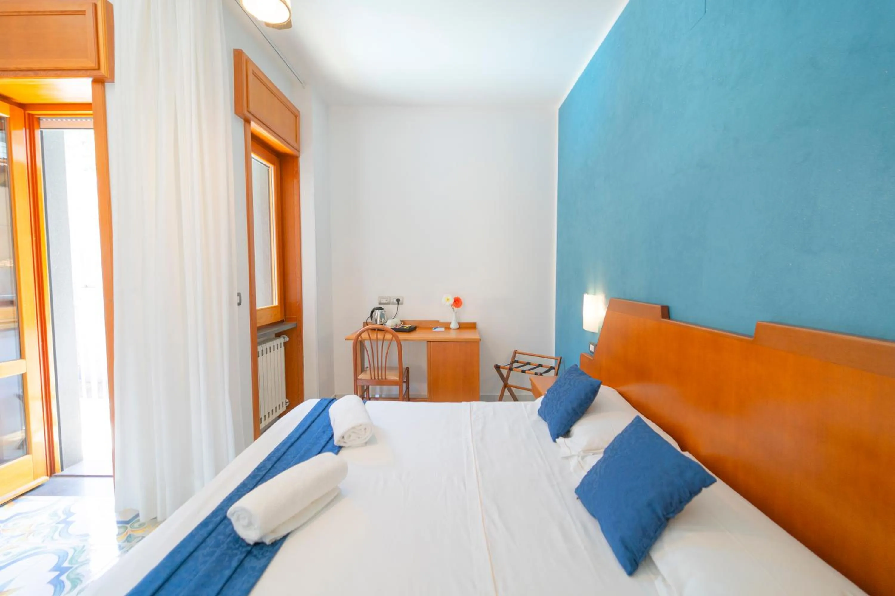 Bed in Hotel San Pietro