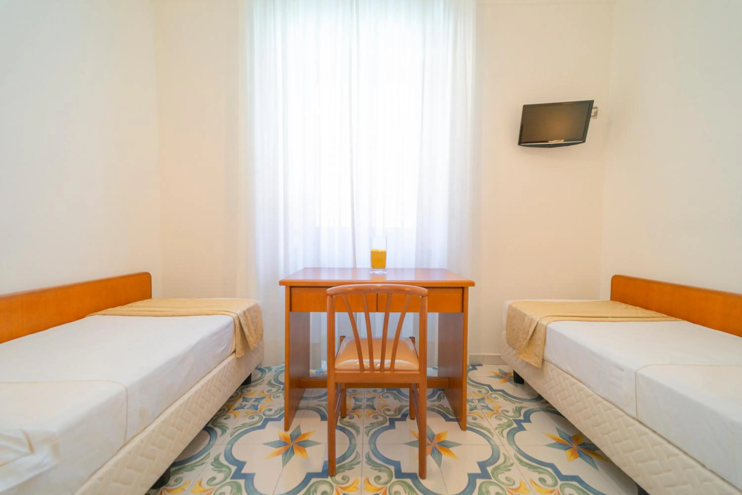 Bed in Hotel San Pietro