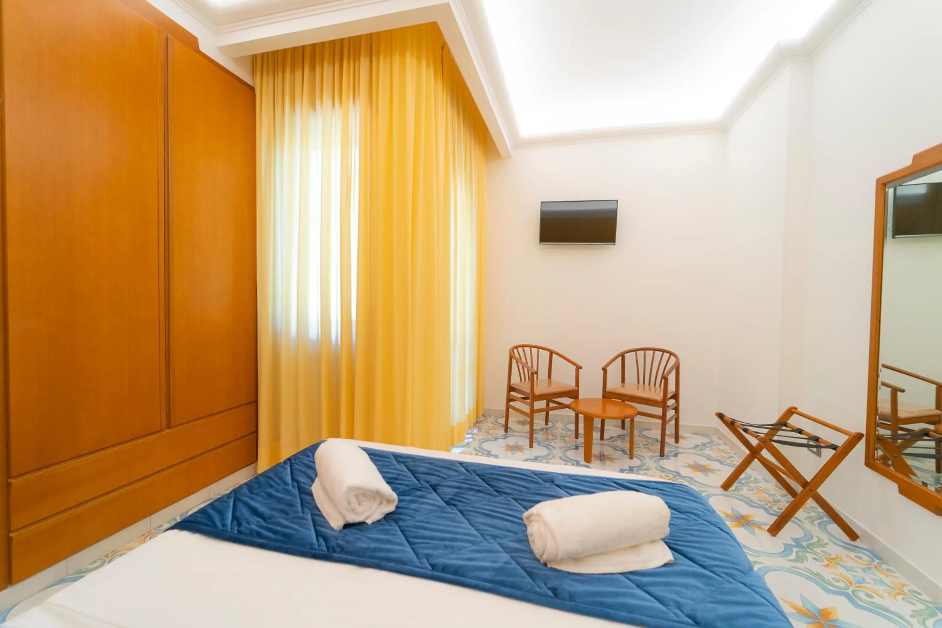 Bed in Hotel San Pietro