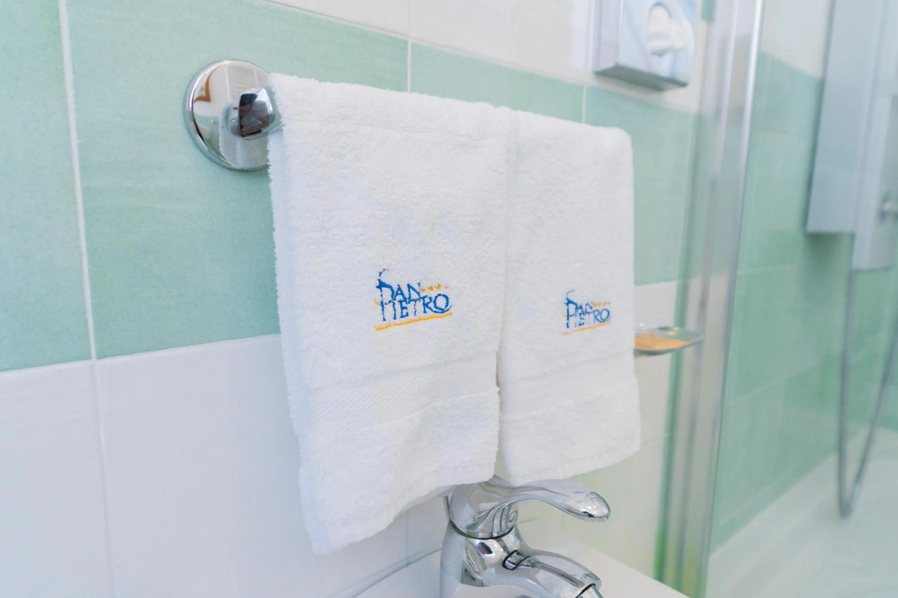 Shower in Hotel San Pietro