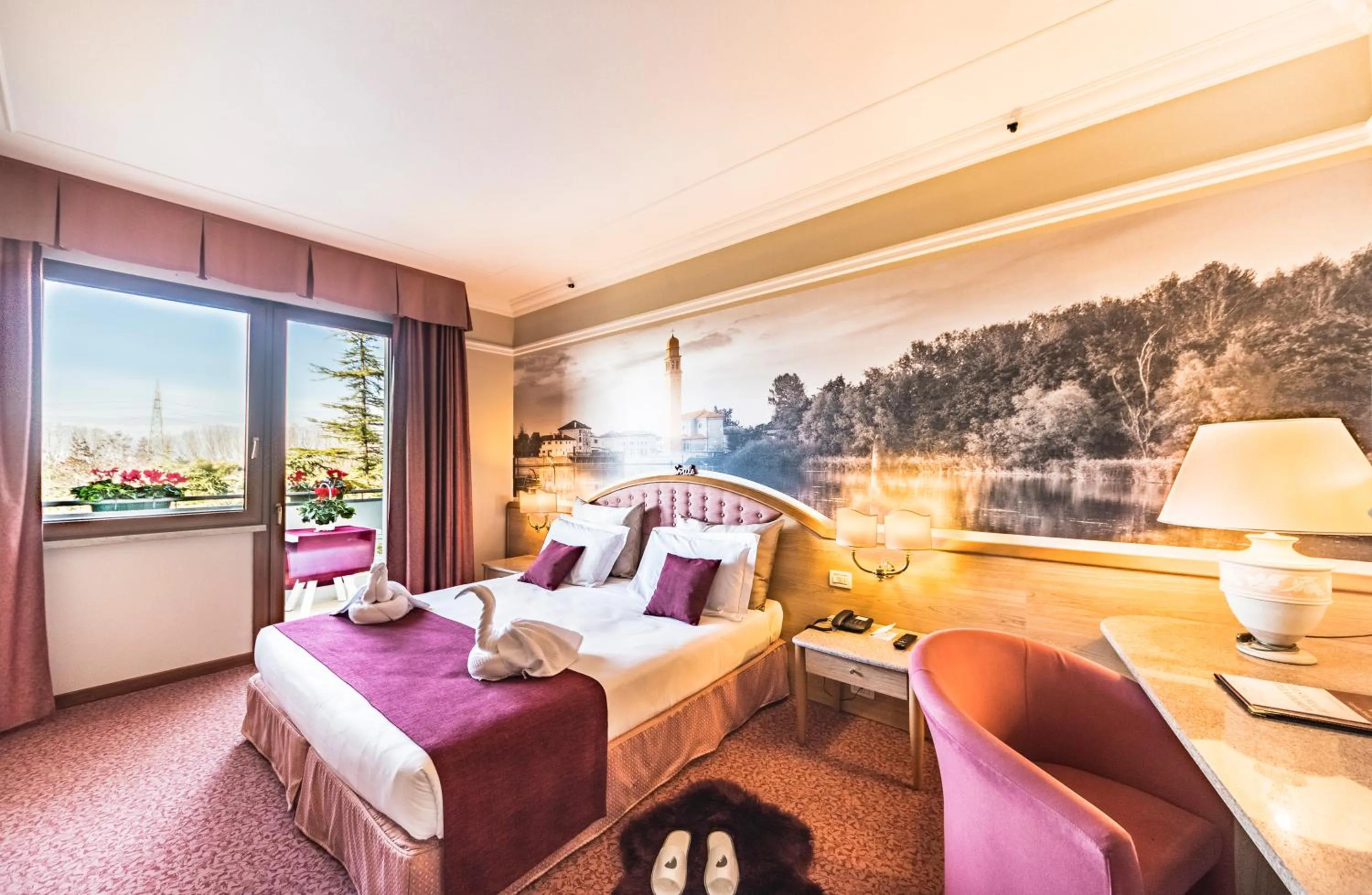 Bed in Villa Fiorita