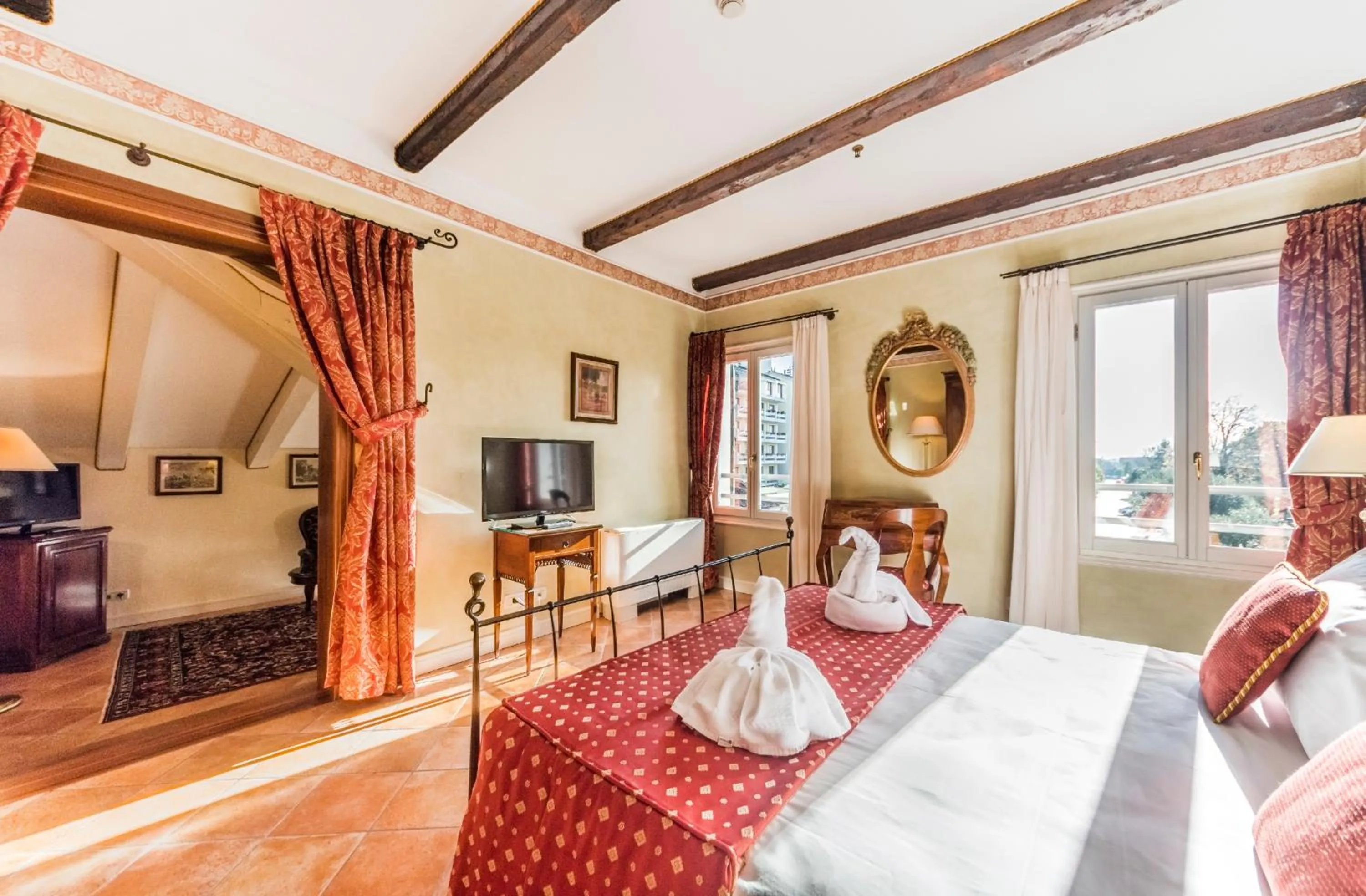 Bed in Villa Fiorita