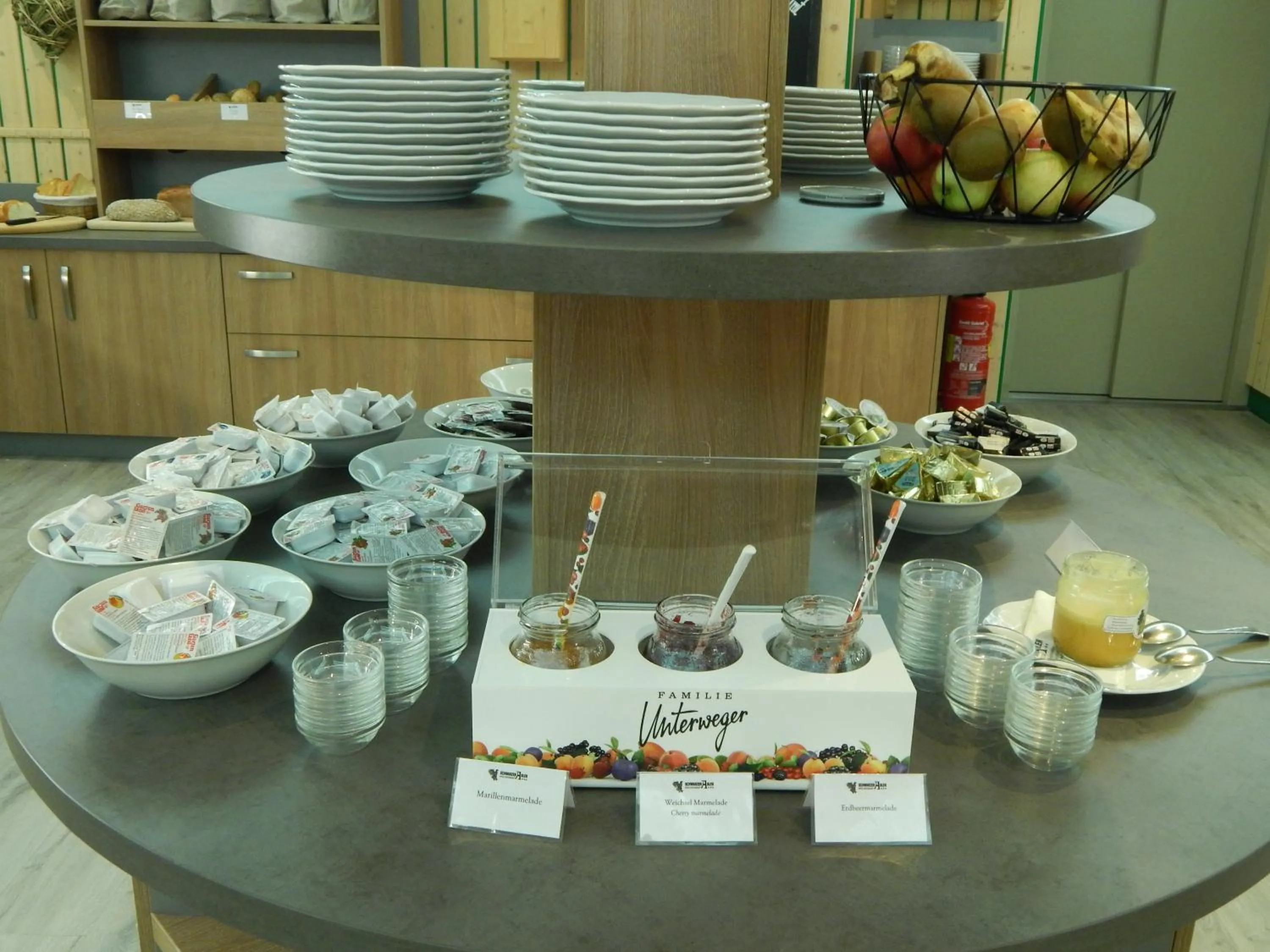 Breakfast in Hotel Restaurant Schwarzer Adler