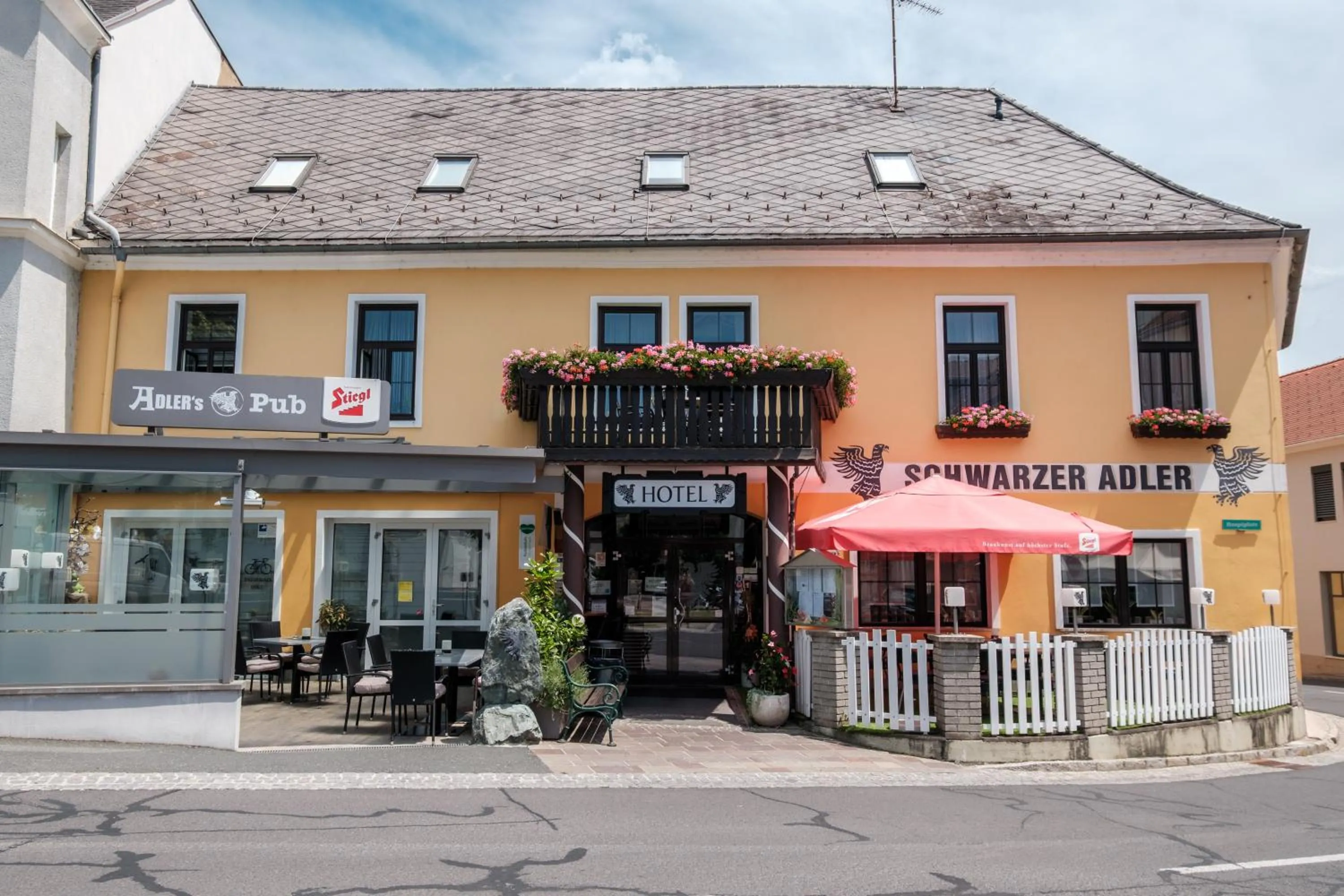 Property building in Hotel Restaurant Schwarzer Adler