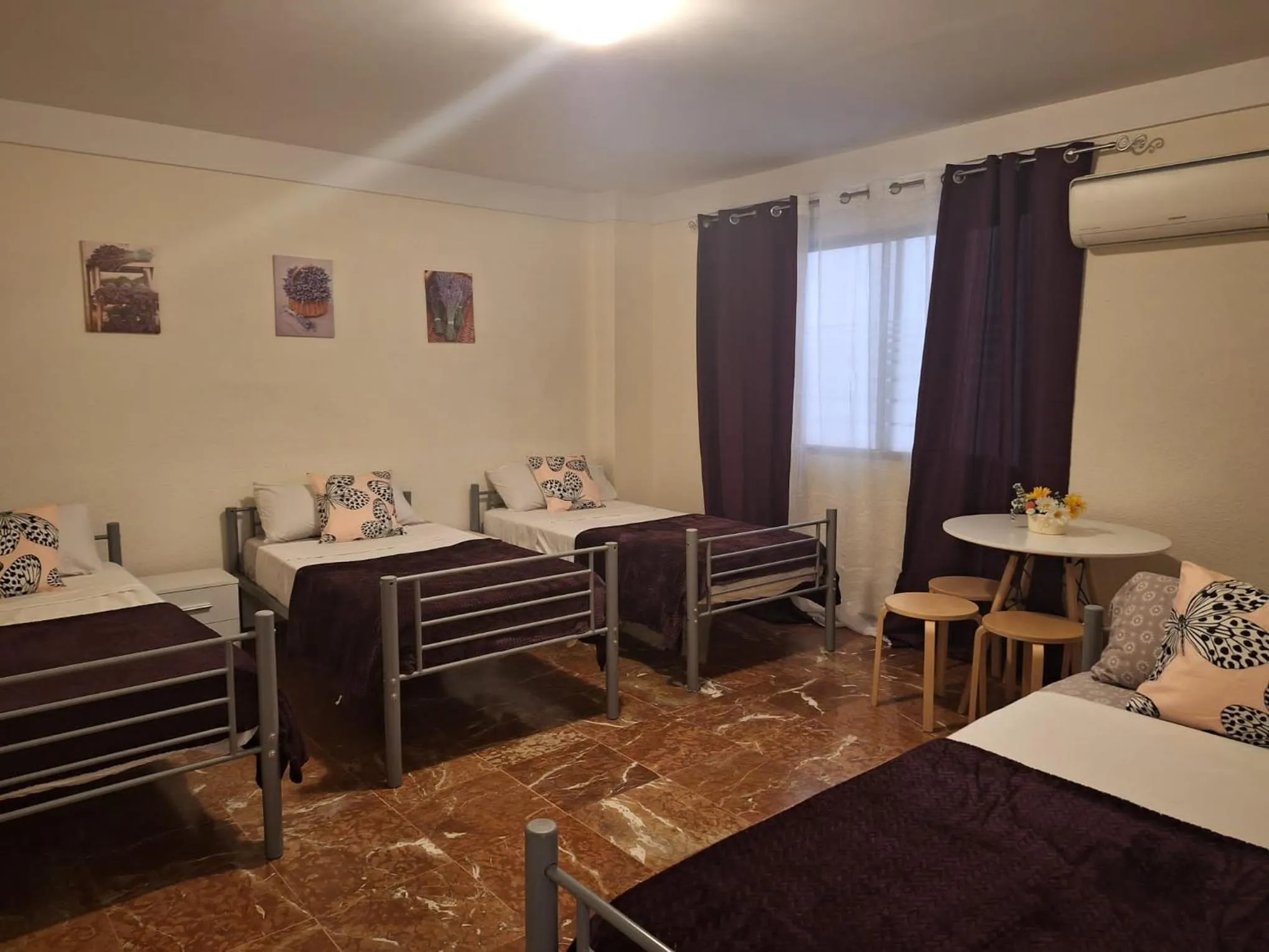 Bed in Pension El Dorado