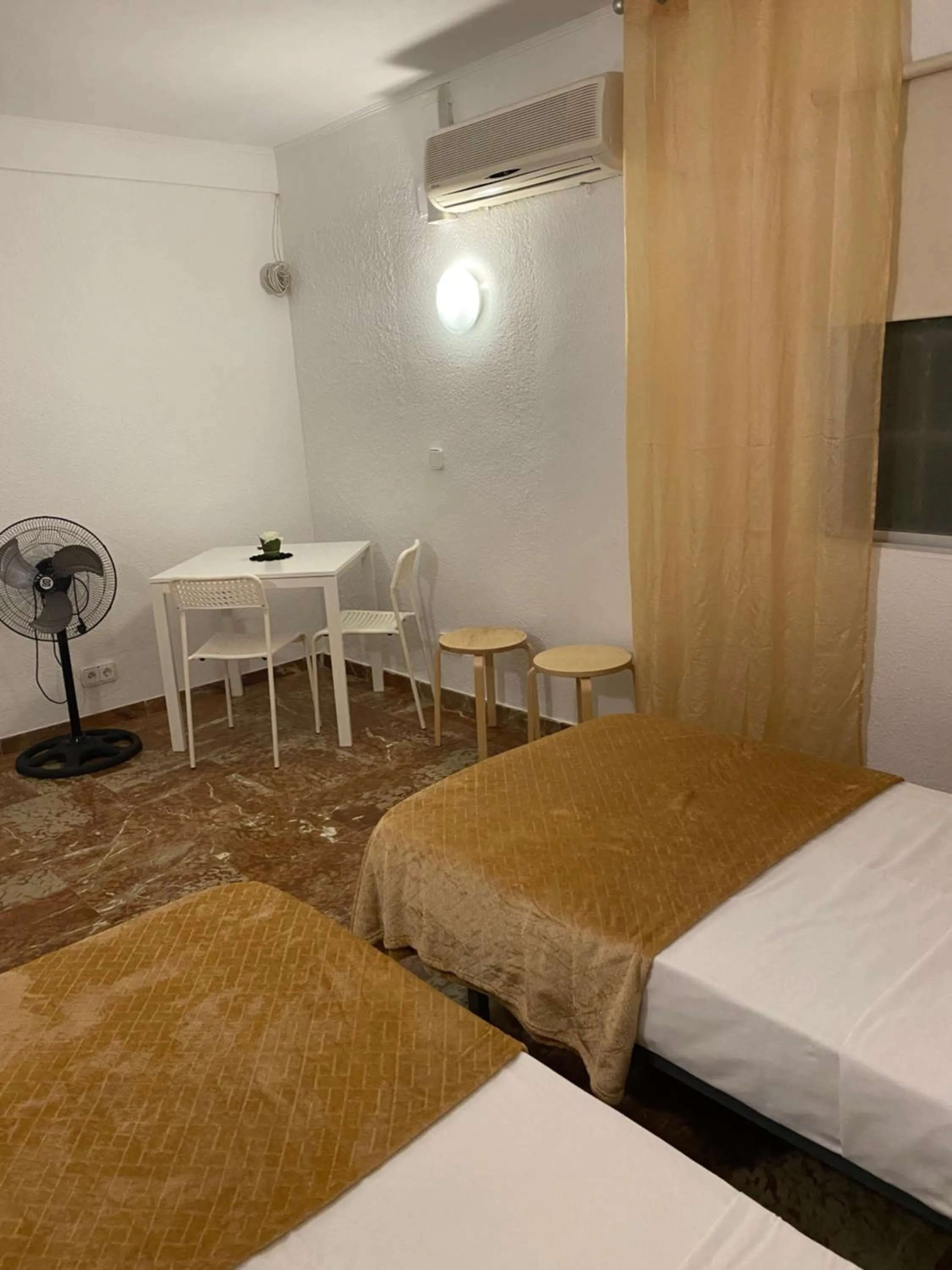 Bed in Pension El Dorado