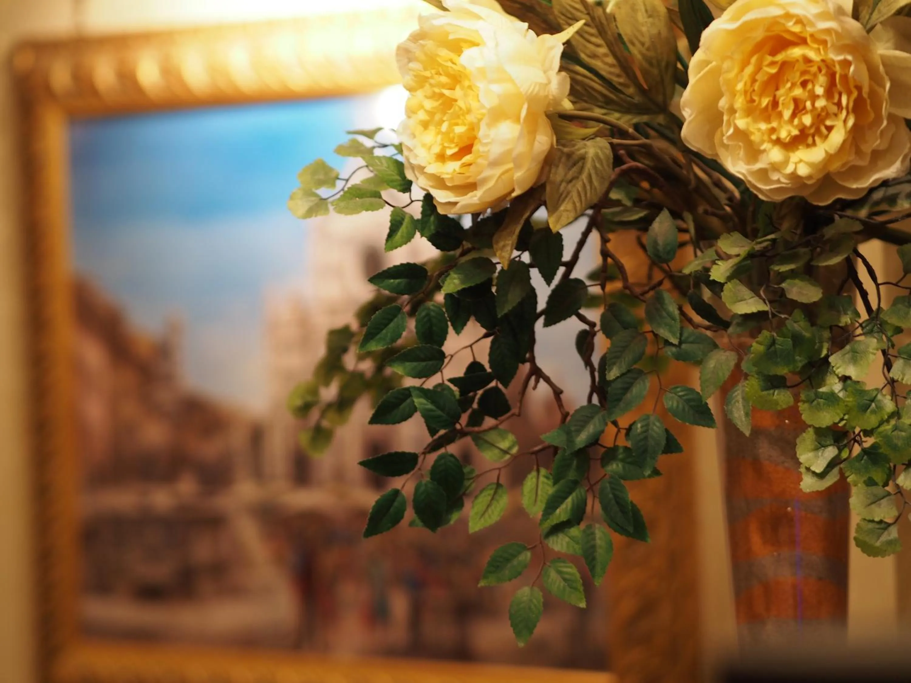 Lobby or reception in Hotel Santa Croce