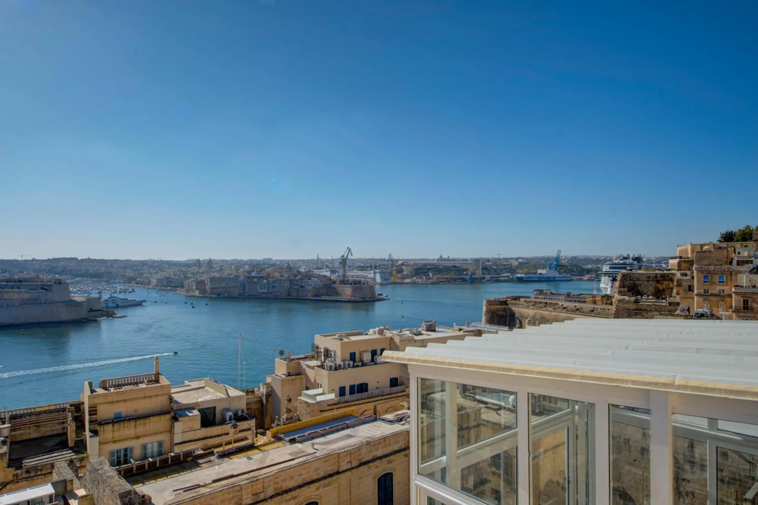 View (from property/room) in Tritoni Harbour suites - Valletta