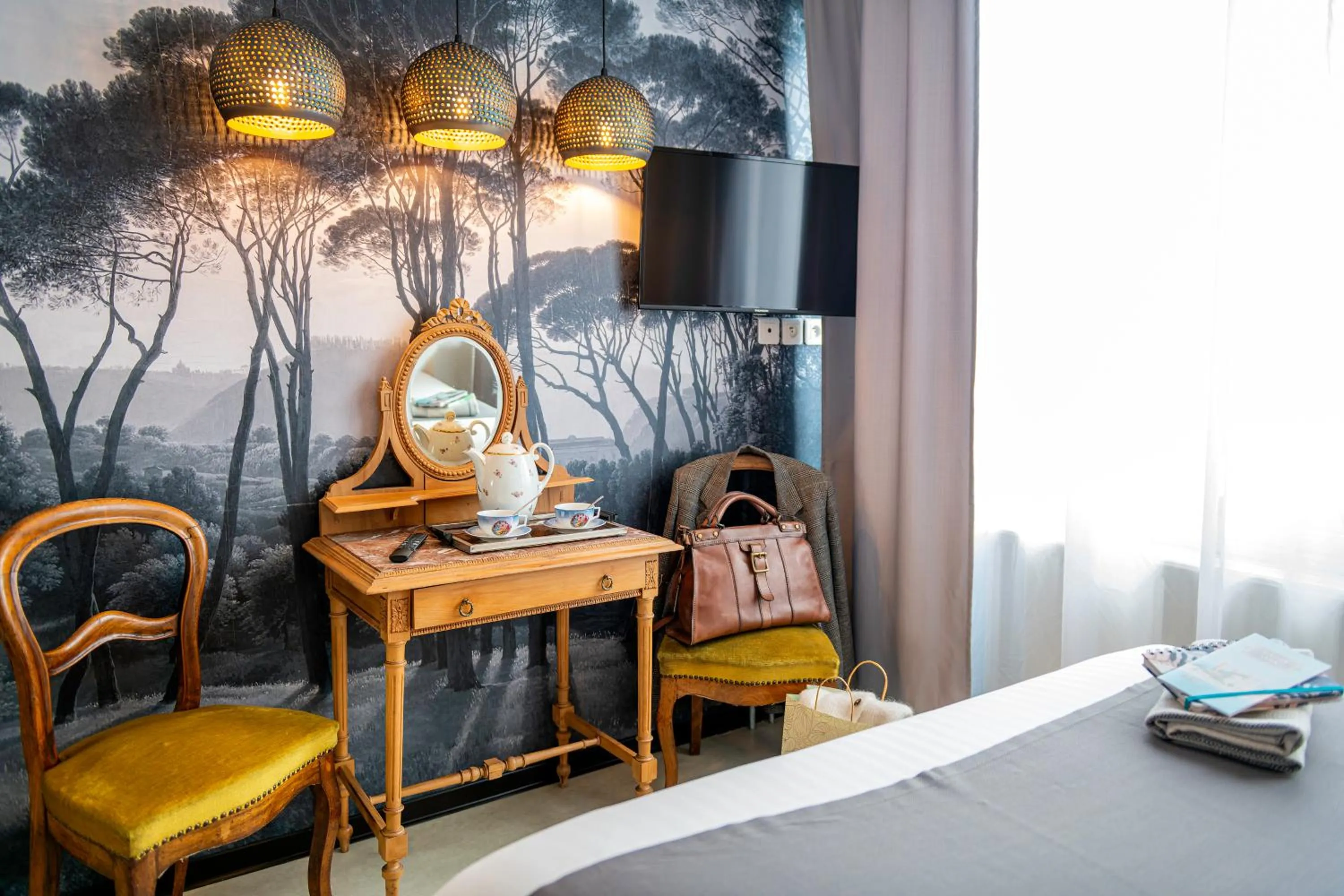 Seating area in Hôtel Le Grand Barnum