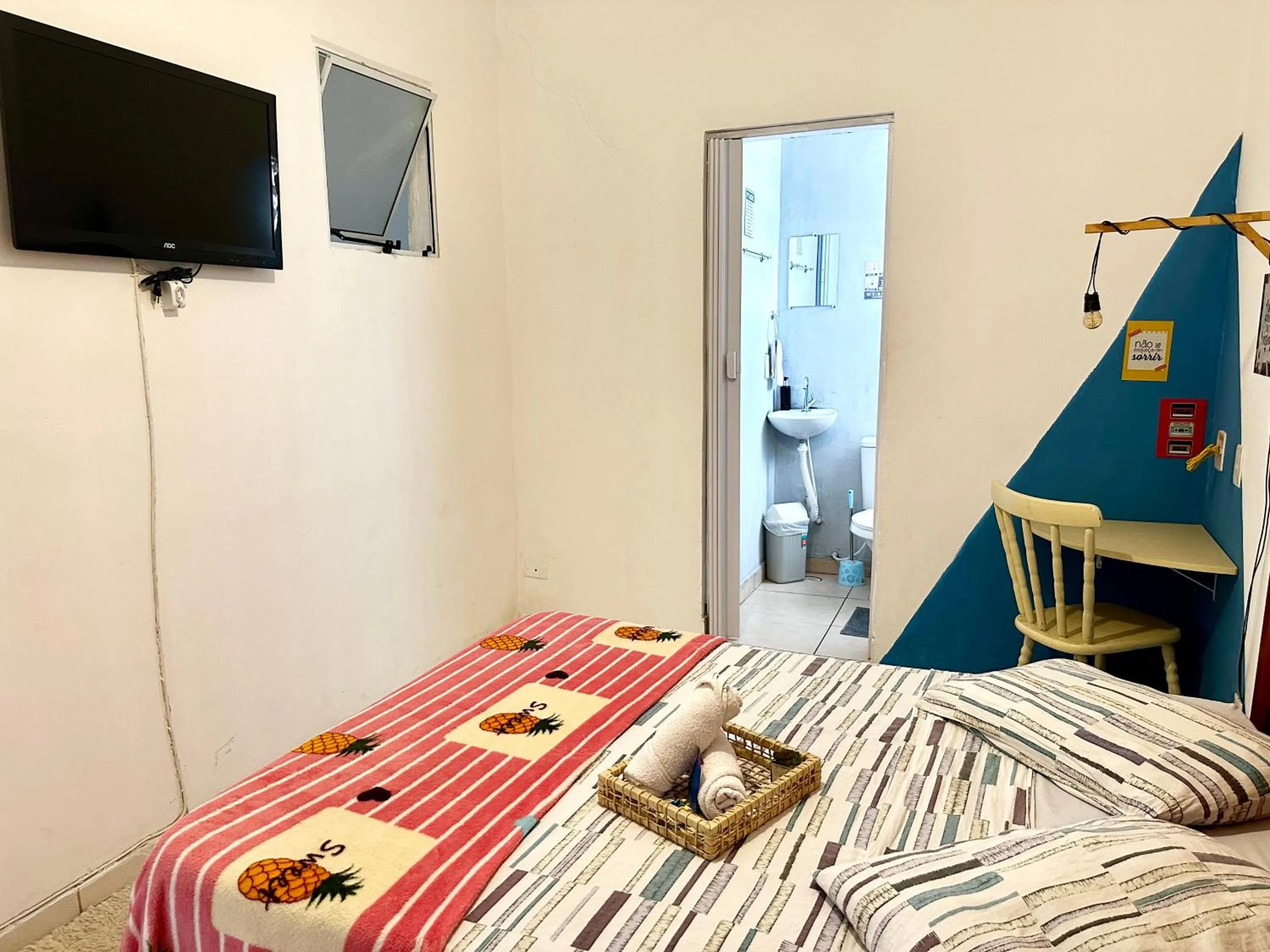 TV and multimedia, Bed in Hostel Welcome SP - Congonhas