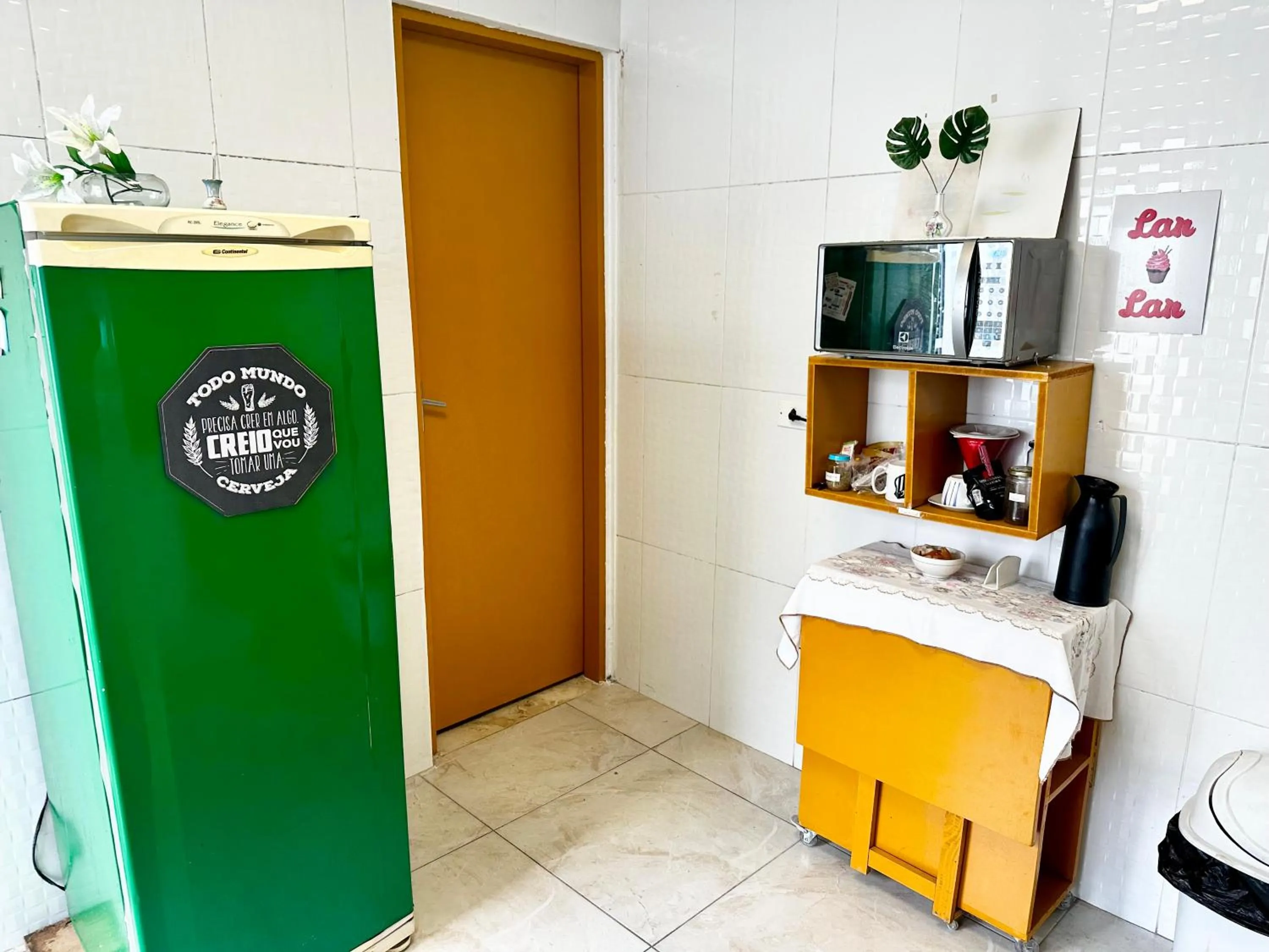 Kitchen or kitchenette in Hostel Welcome SP - Congonhas