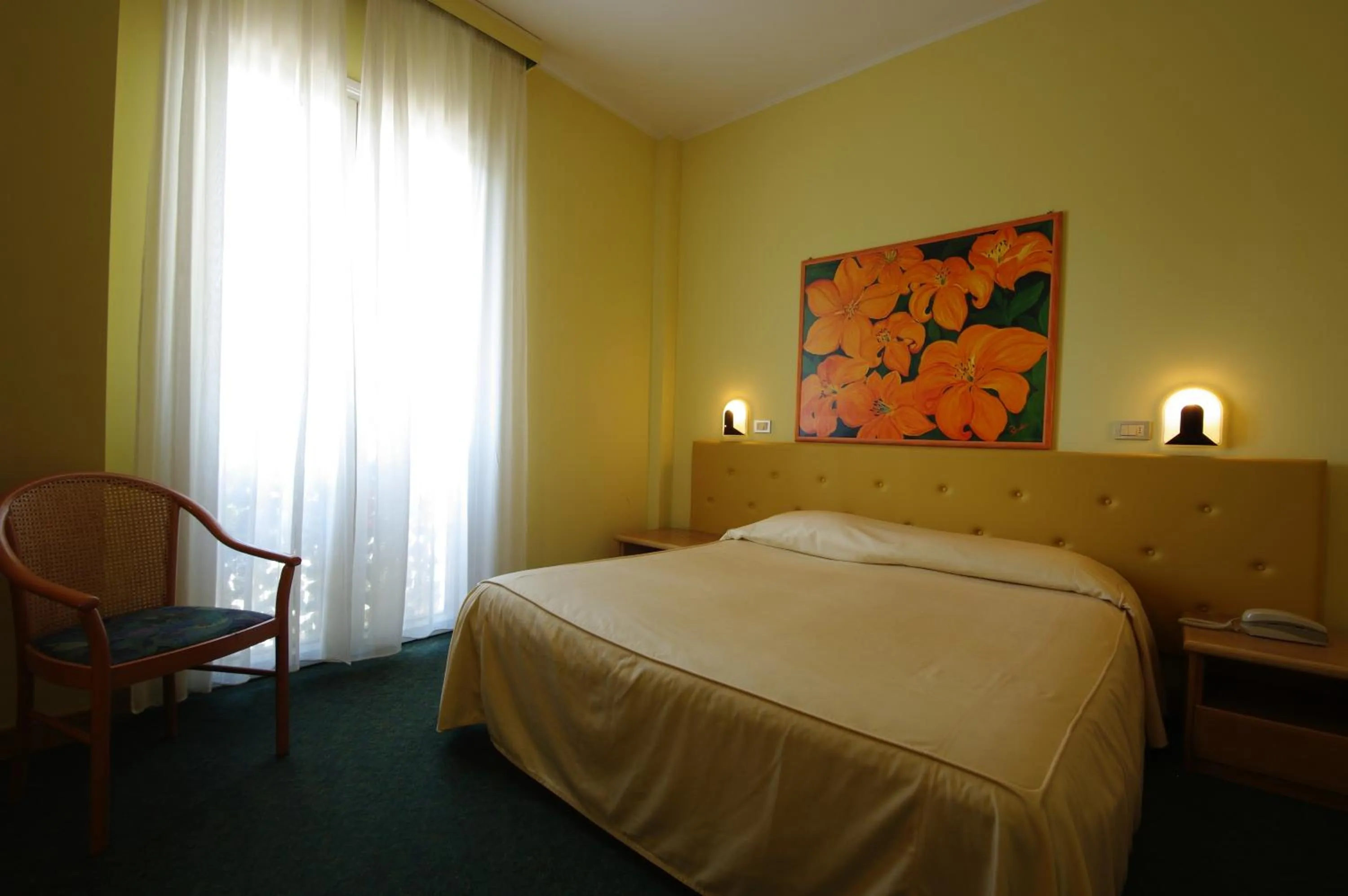 Photo of the whole room, Bed in Hotel Ristorante alla Campagna