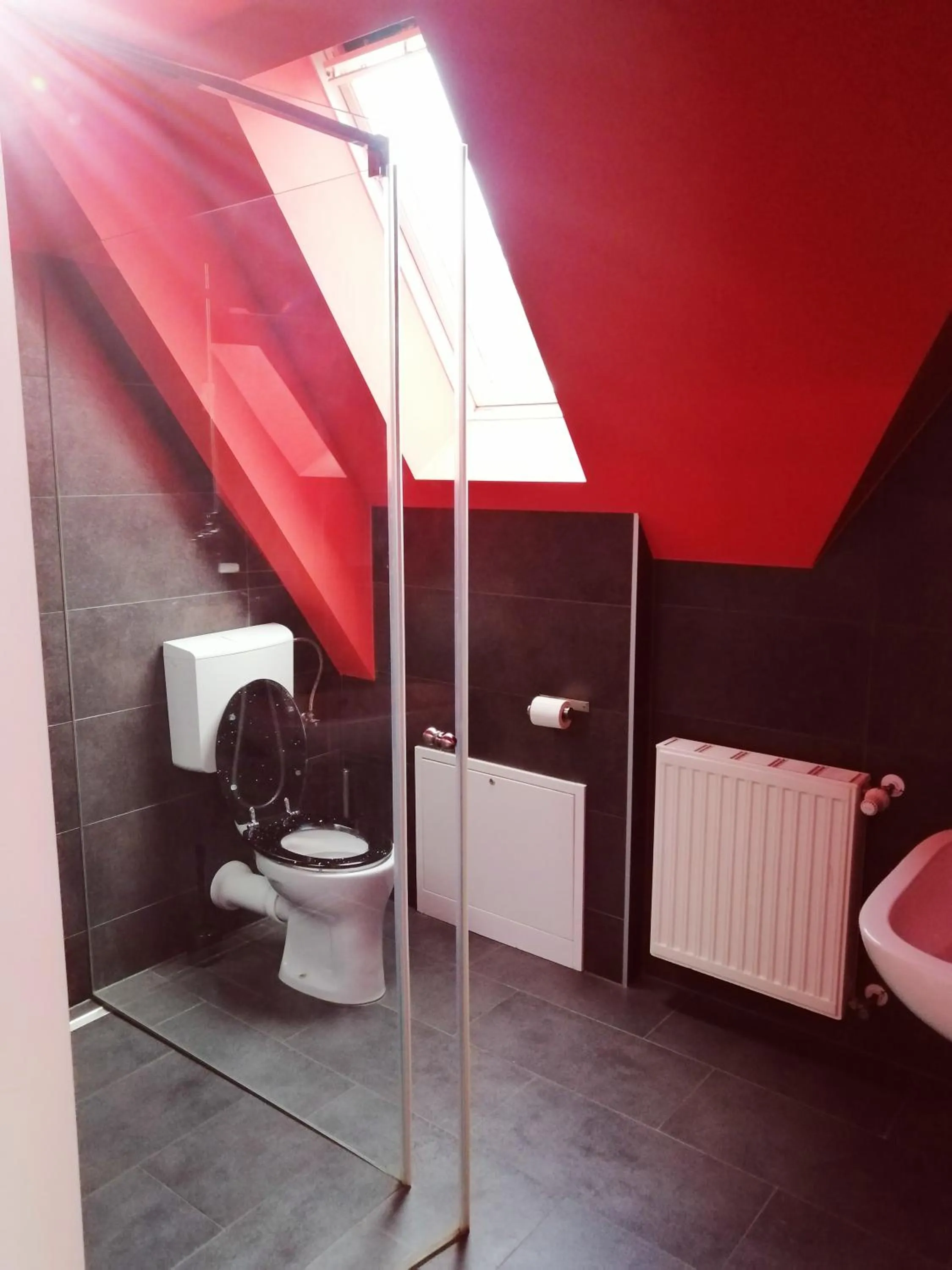 Bathroom in Motel Graz Ost I Free Parking I Self Check-in