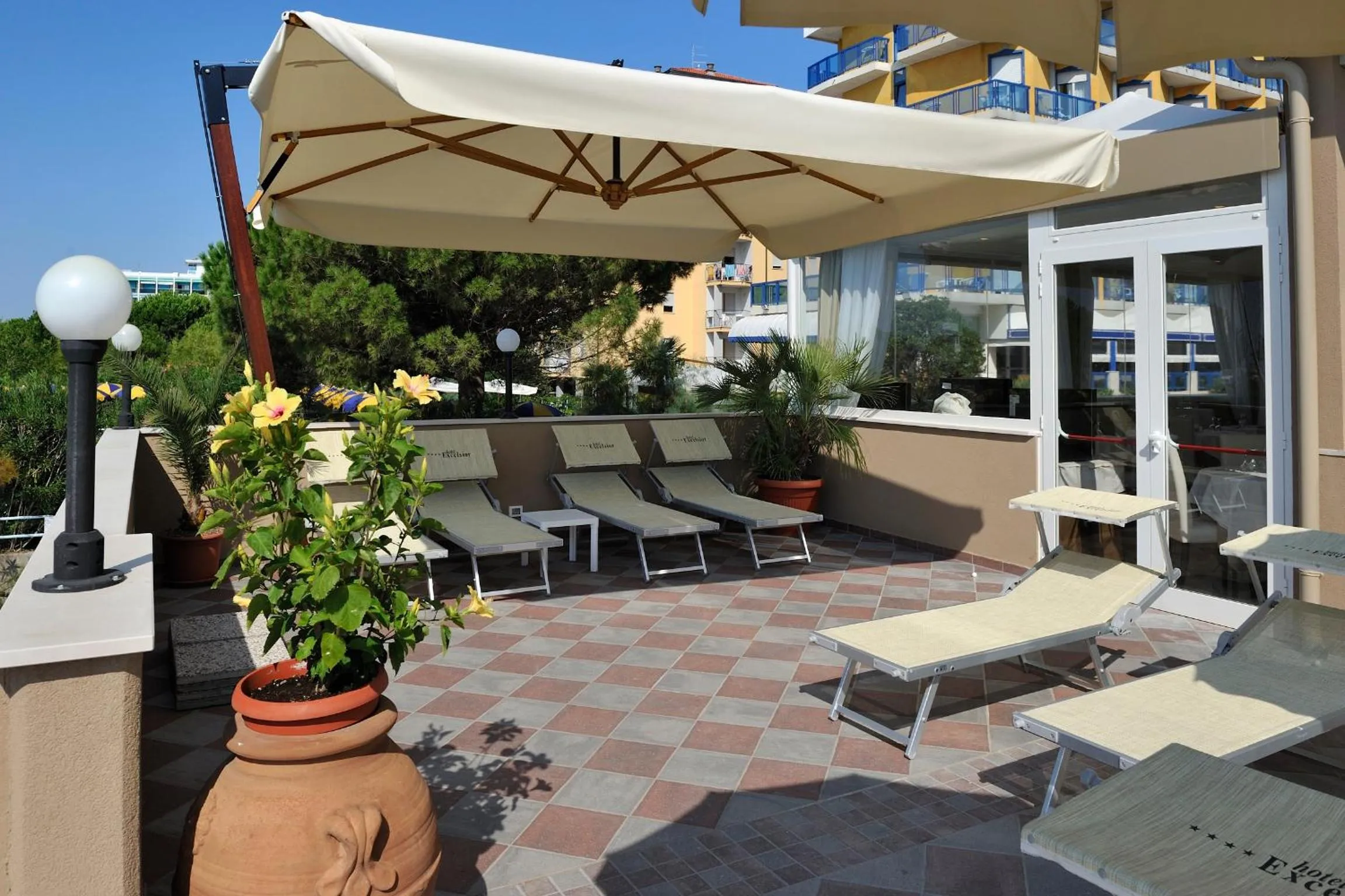 Solarium in Hotel Excelsior