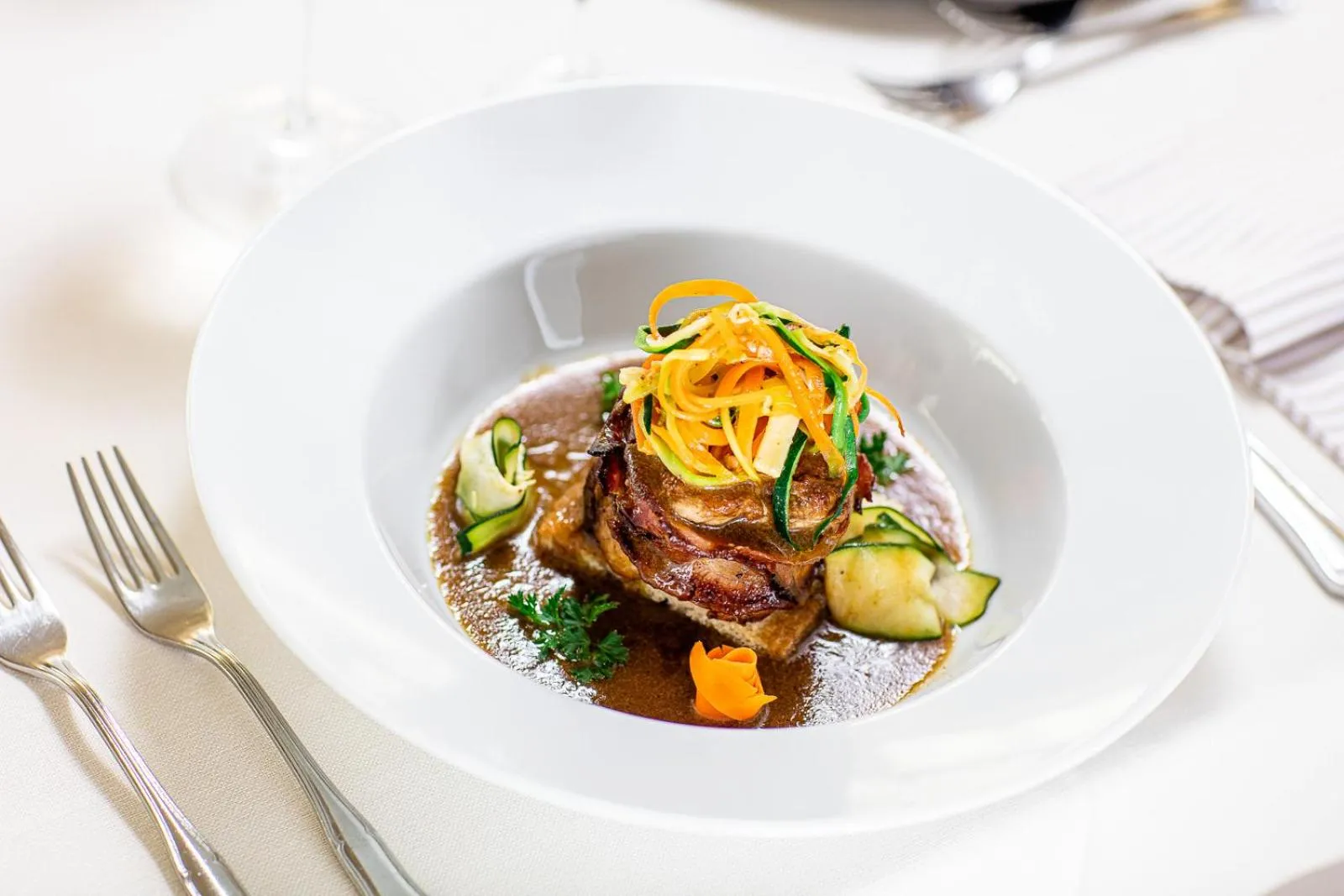 Food close-up in Hotel Bellevue