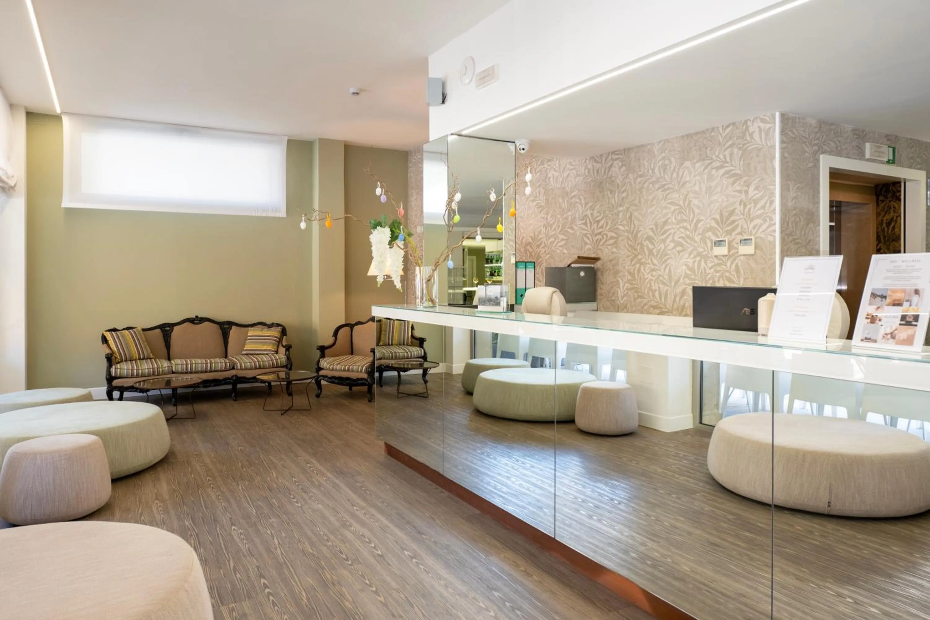 Lobby or reception in Hotel Astoria