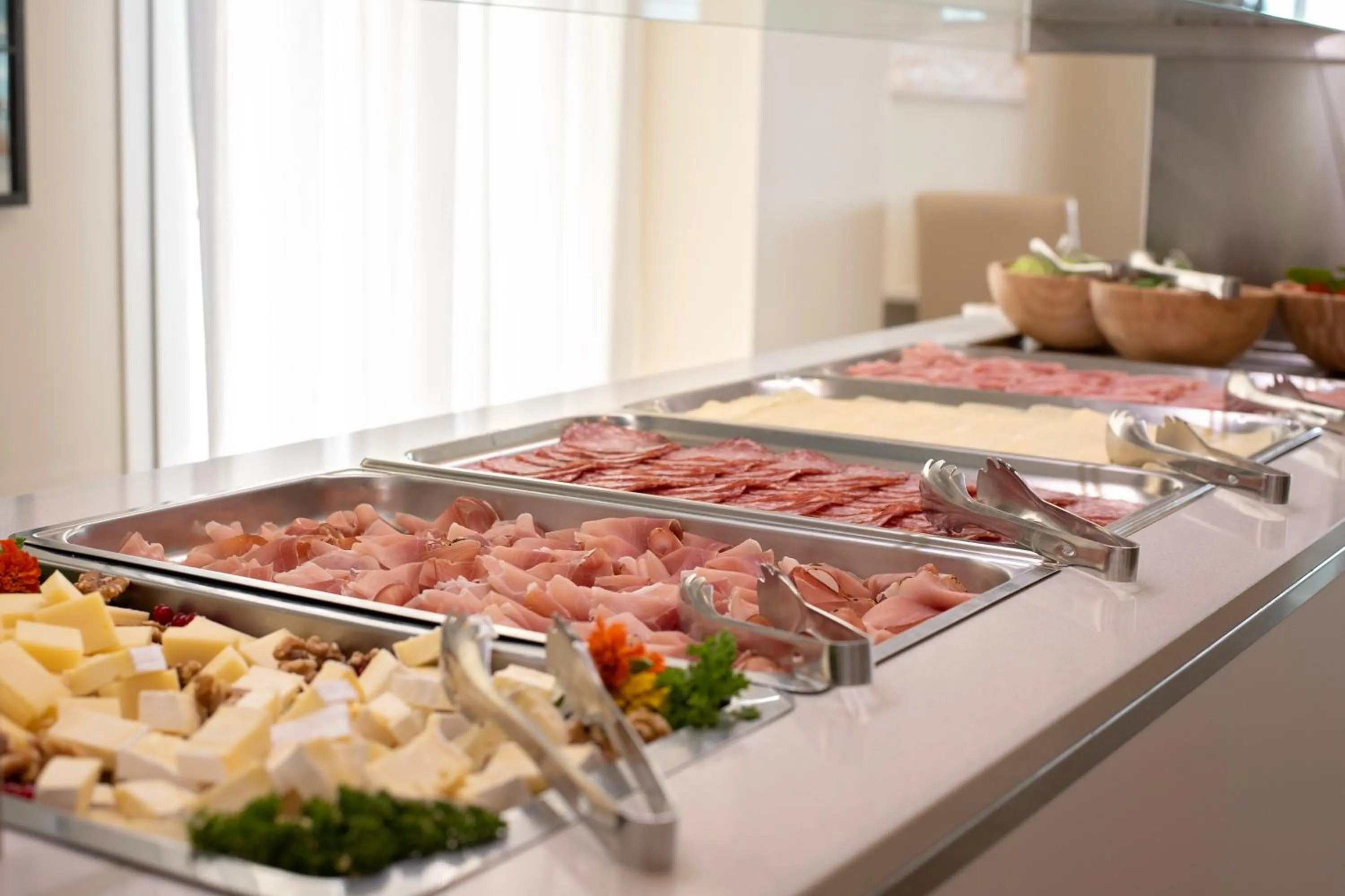 Buffet breakfast in Hotel Astoria