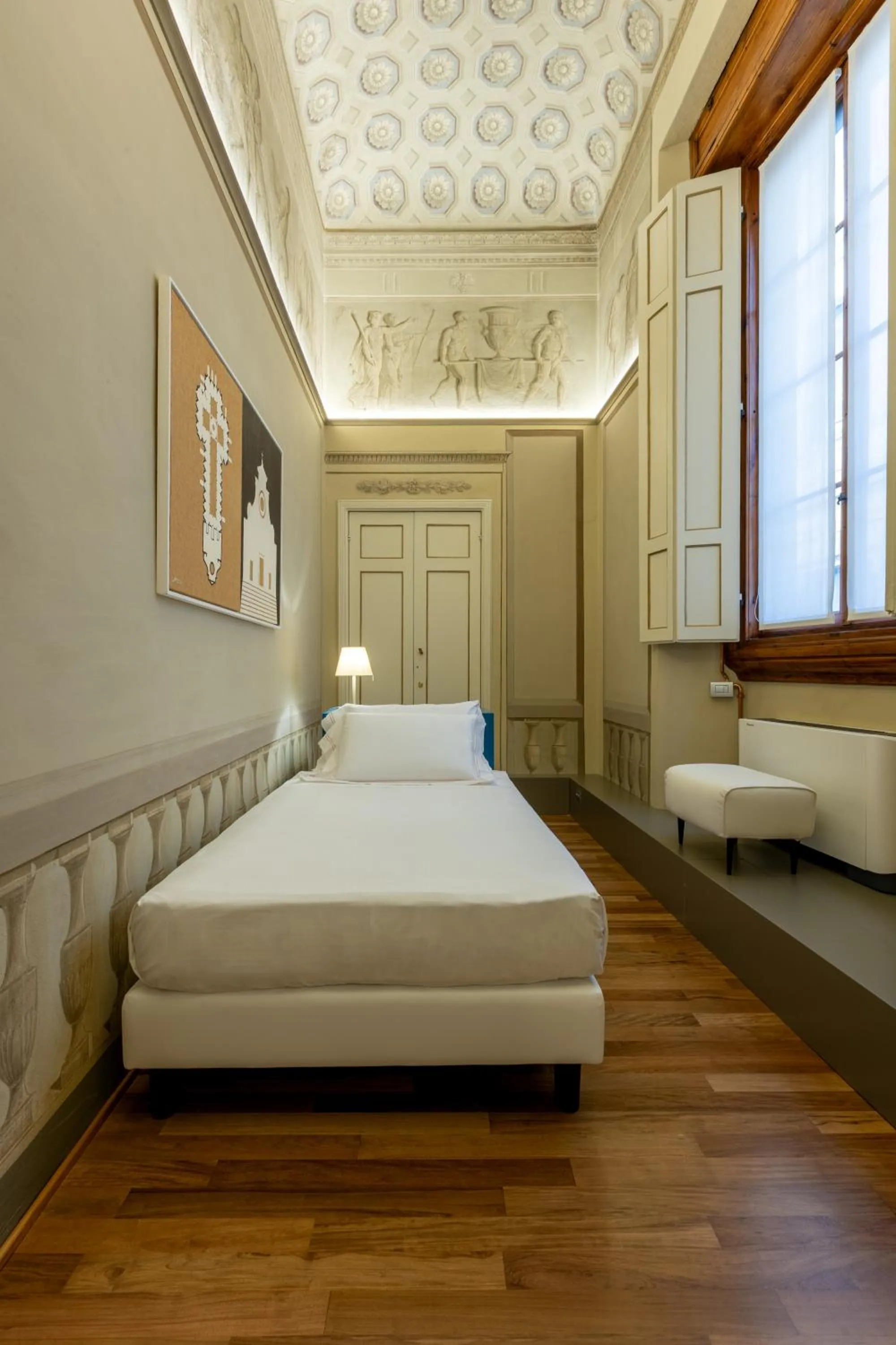 Bedroom, Bed in Relais Hotel Centrale "Dimora Storica"