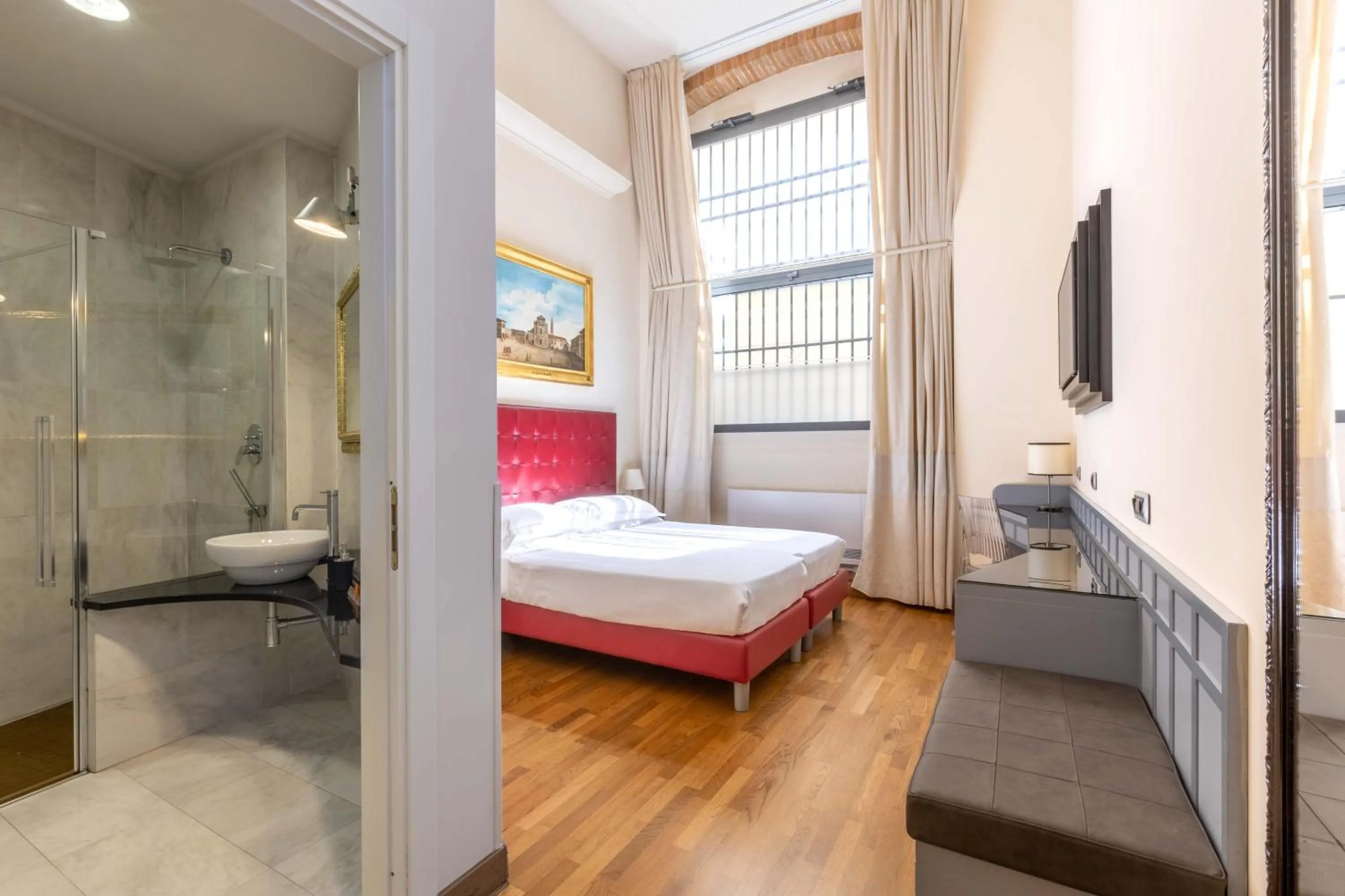 Bedroom, Bed in Relais Hotel Centrale "Dimora Storica"