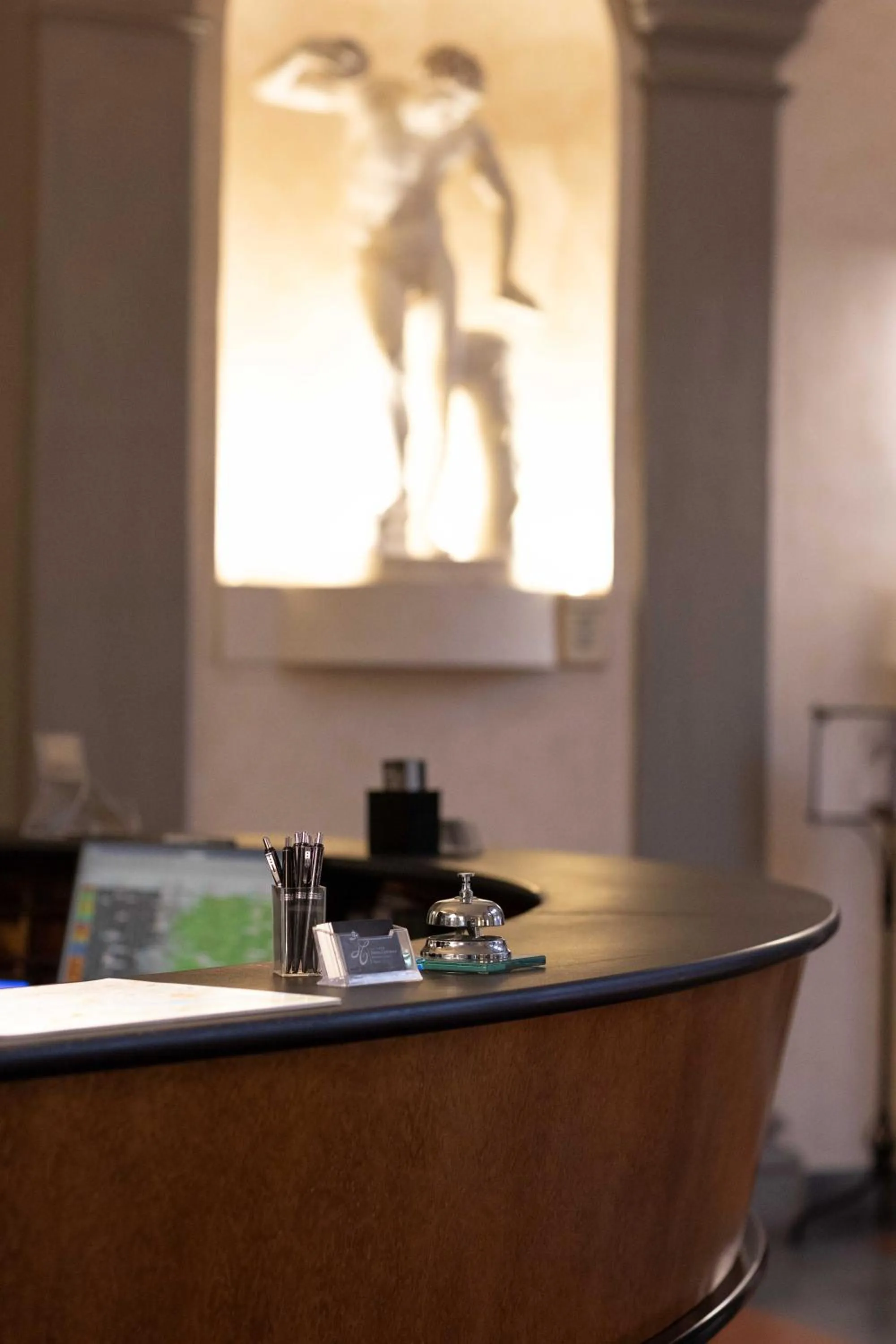 Lobby or reception in Relais Hotel Centrale "Dimora Storica"