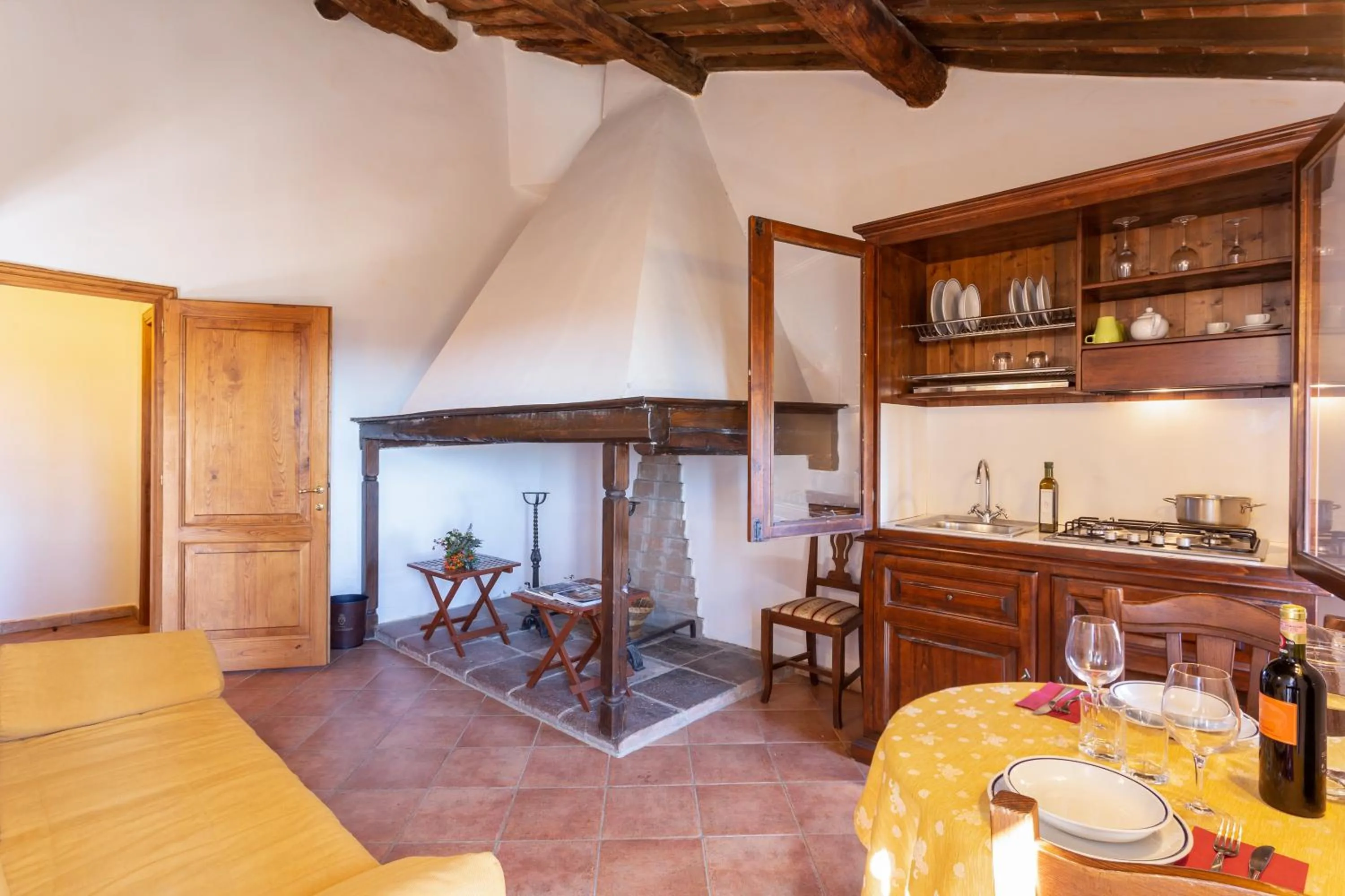 Kitchen or kitchenette in Villa Casafrassi -ONLY ADULTS