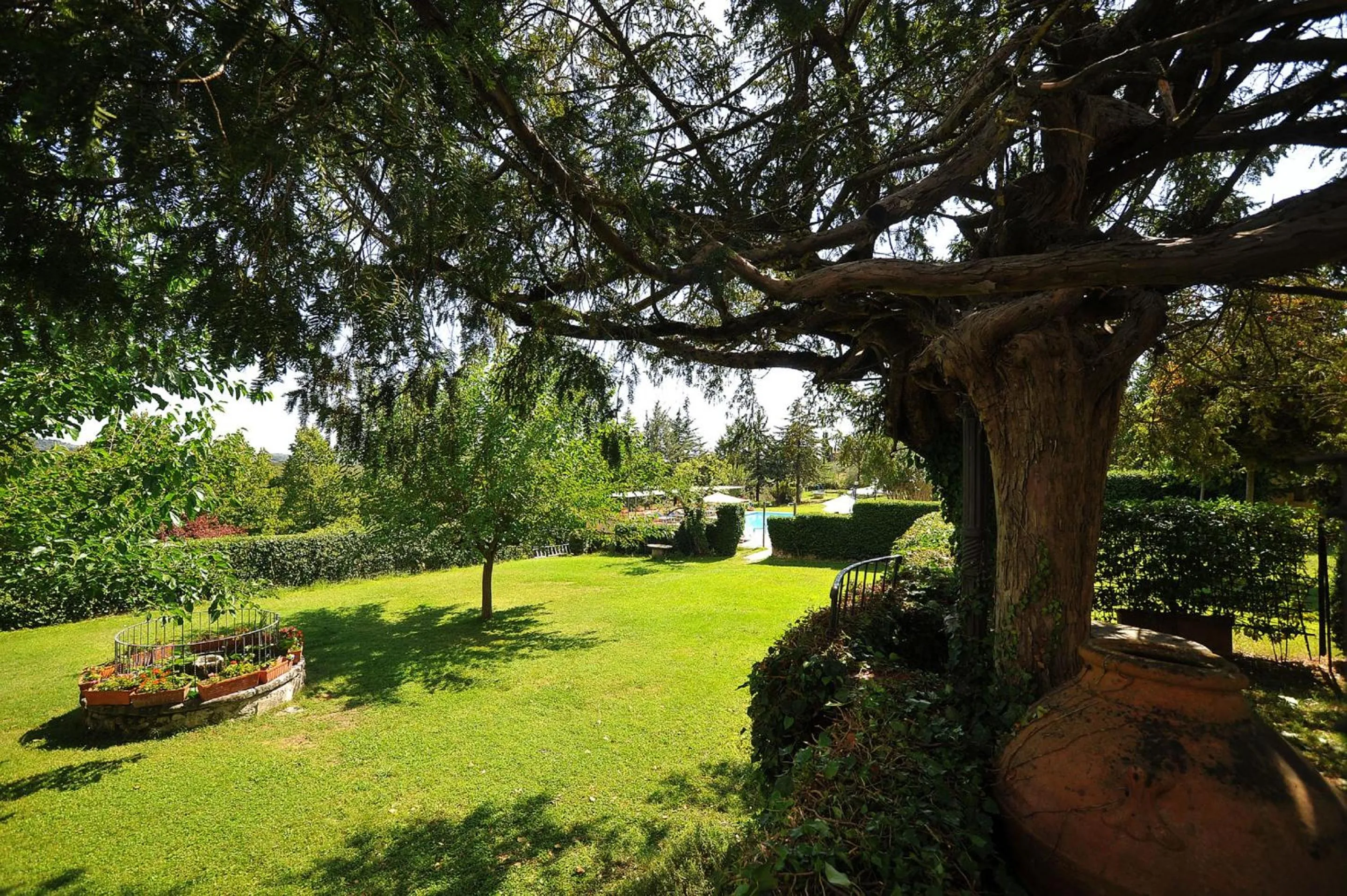 Garden in Villa Casafrassi -ONLY ADULTS