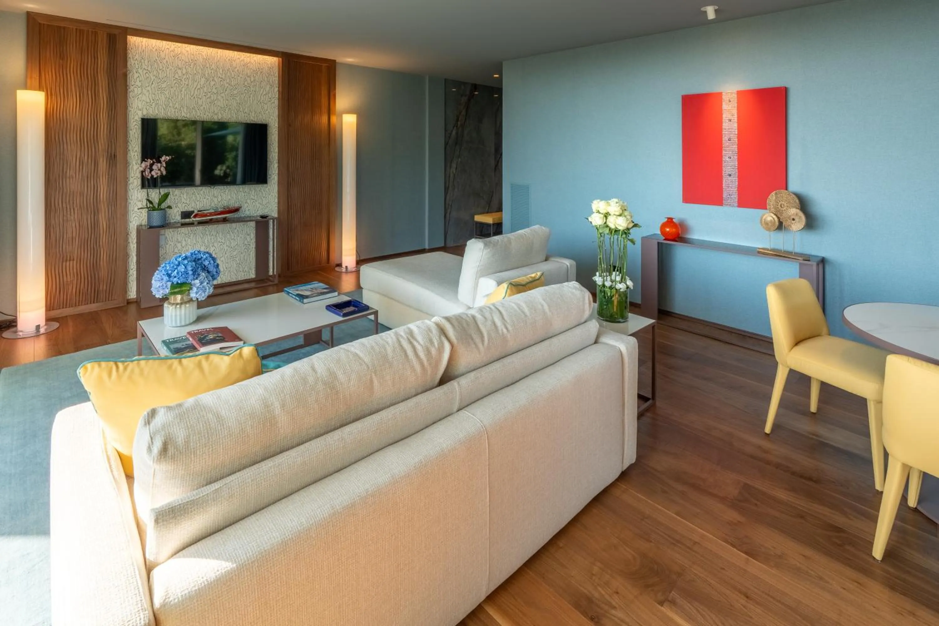 Living room in Gallia Palace Hotel - Relais & Châteaux