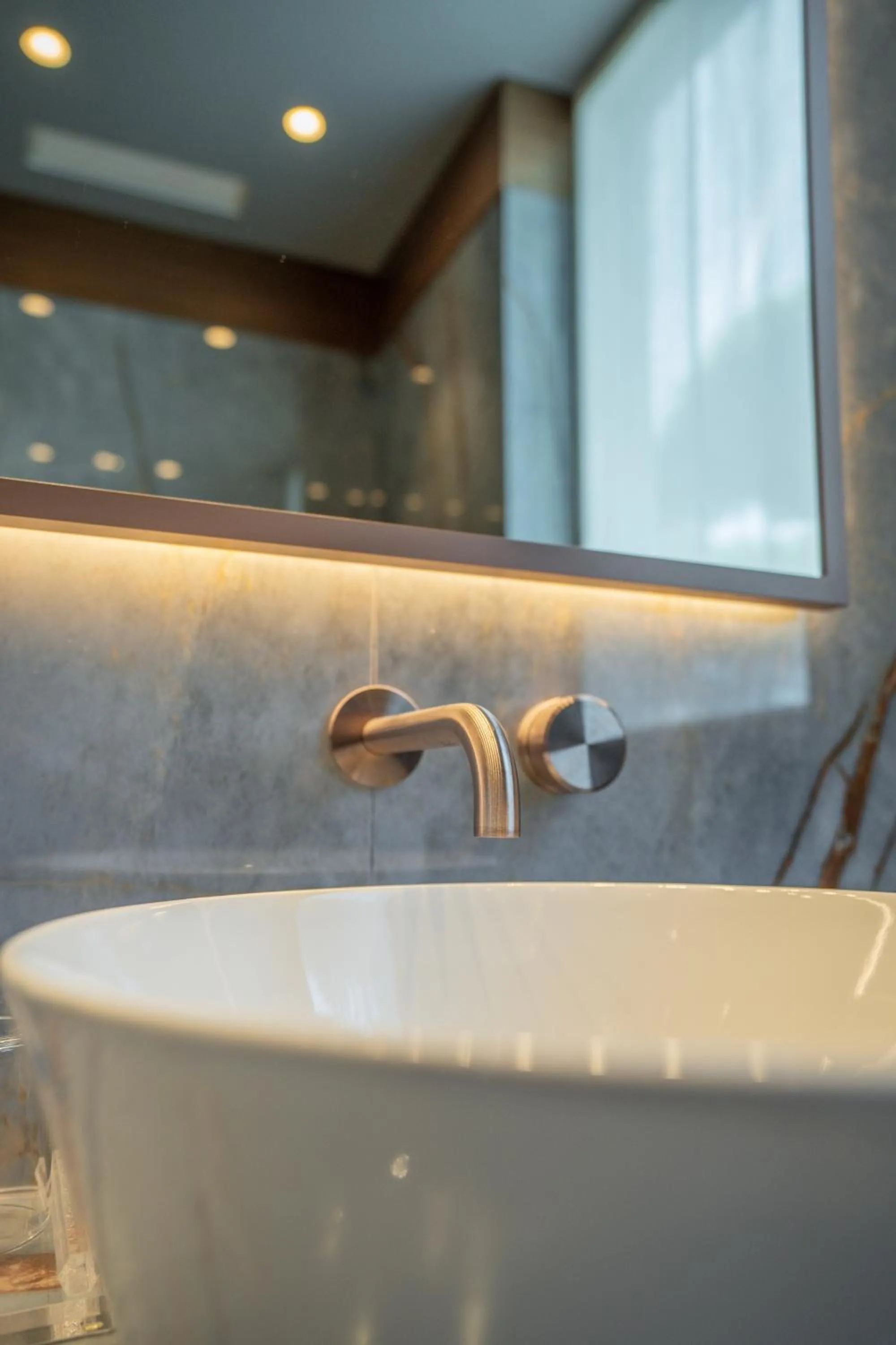 Bathroom in Gallia Palace Hotel - Relais & Châteaux